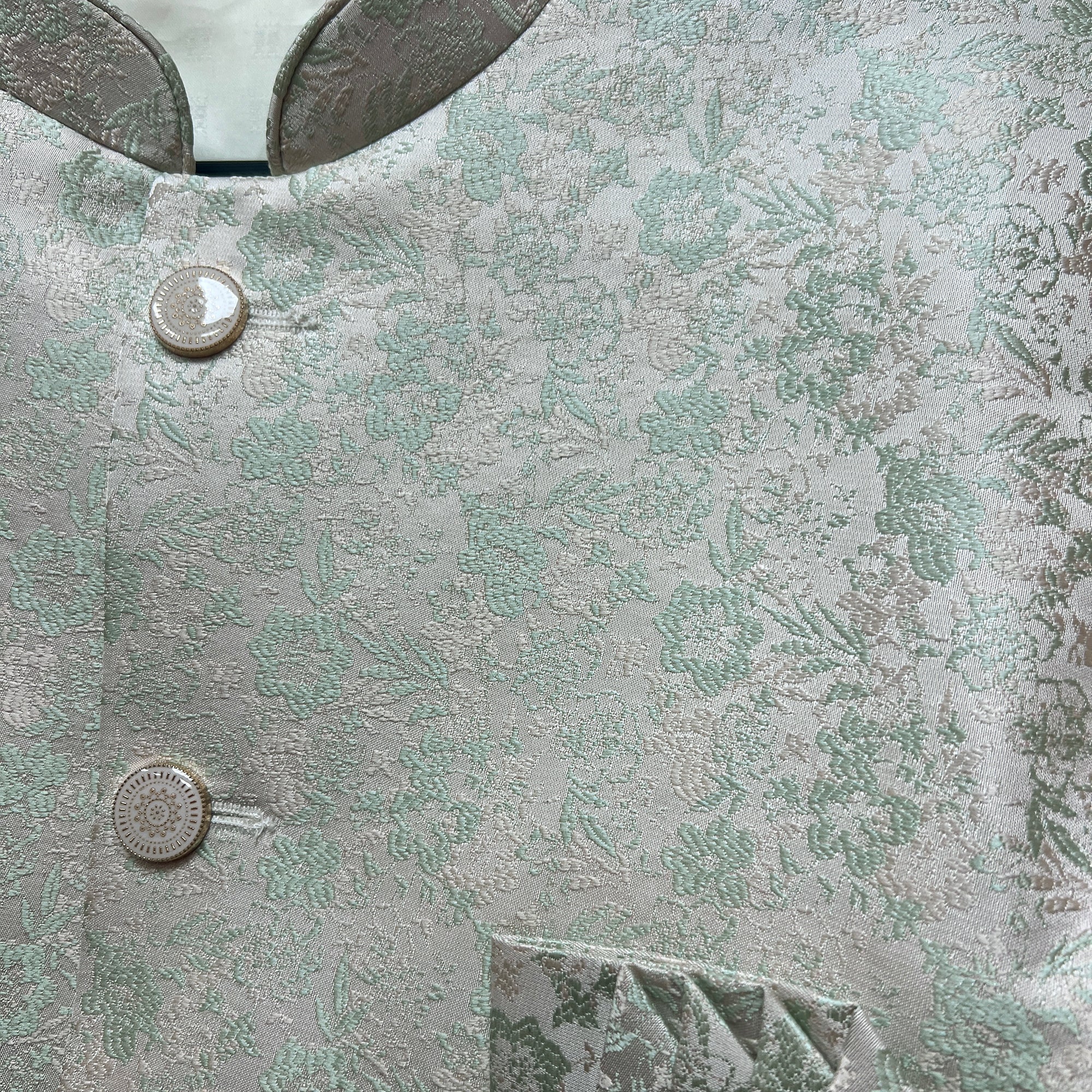 Mint Pink Sherwani - Vintage India NYC