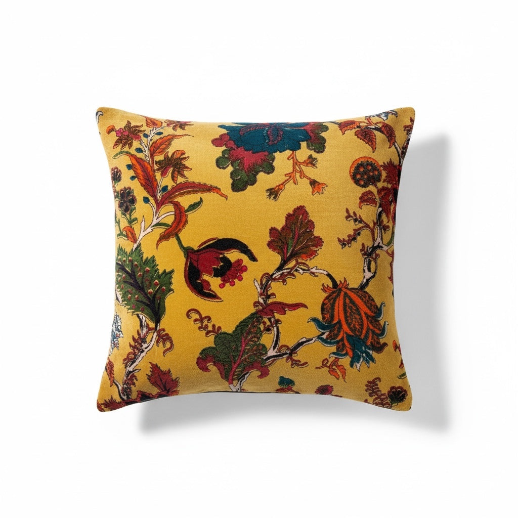 Velvet Pillow Covers 16x16-Various - Vintage India NYC
