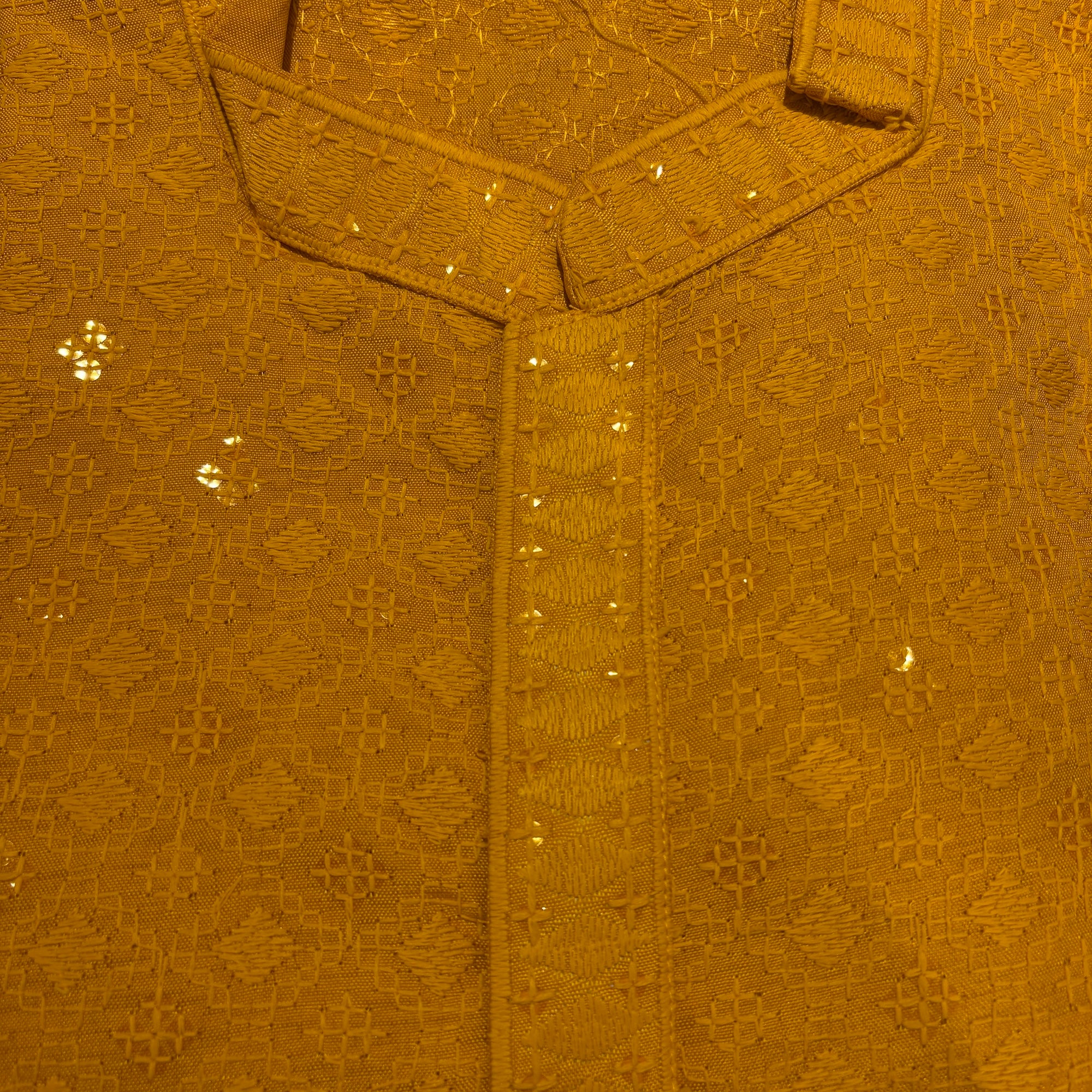 Lucknowi Short Kurta-Colors - Vintage India NYC