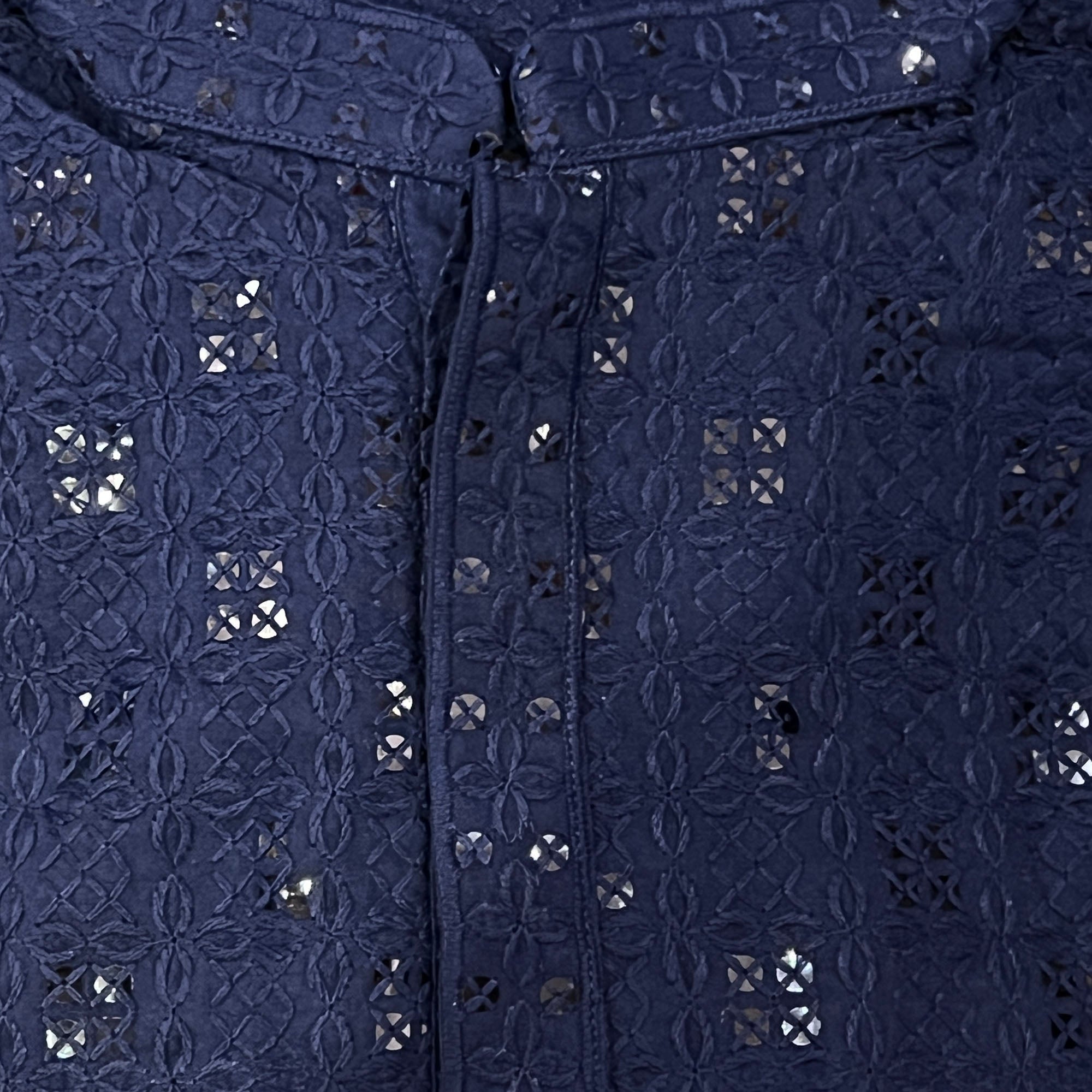 Lucknowi Short Kurta-Colors - Vintage India NYC