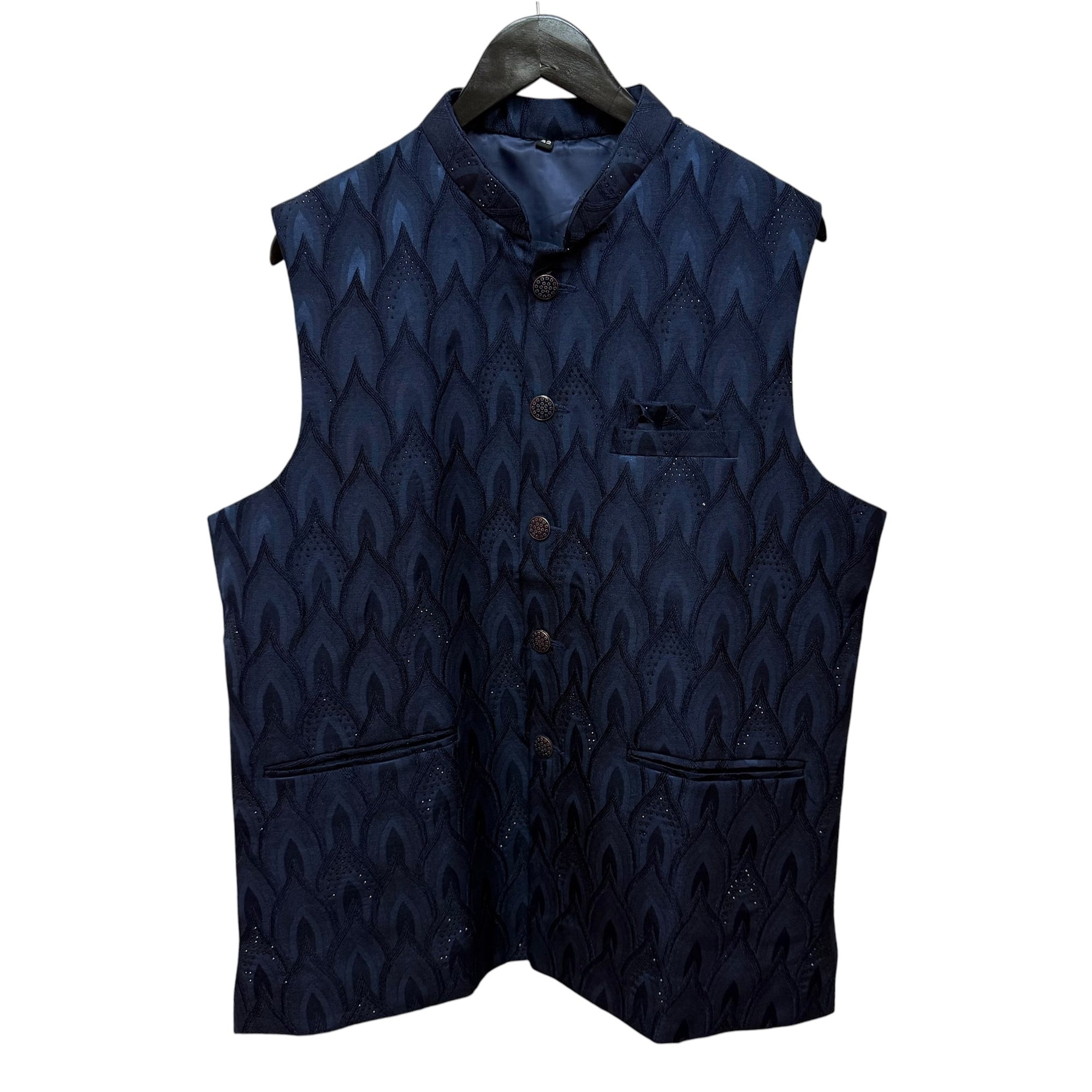 Navy Flame Vest