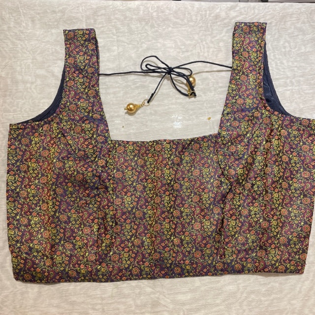 Brocade Saree Blouses-Size 38 - Vintage India NYC