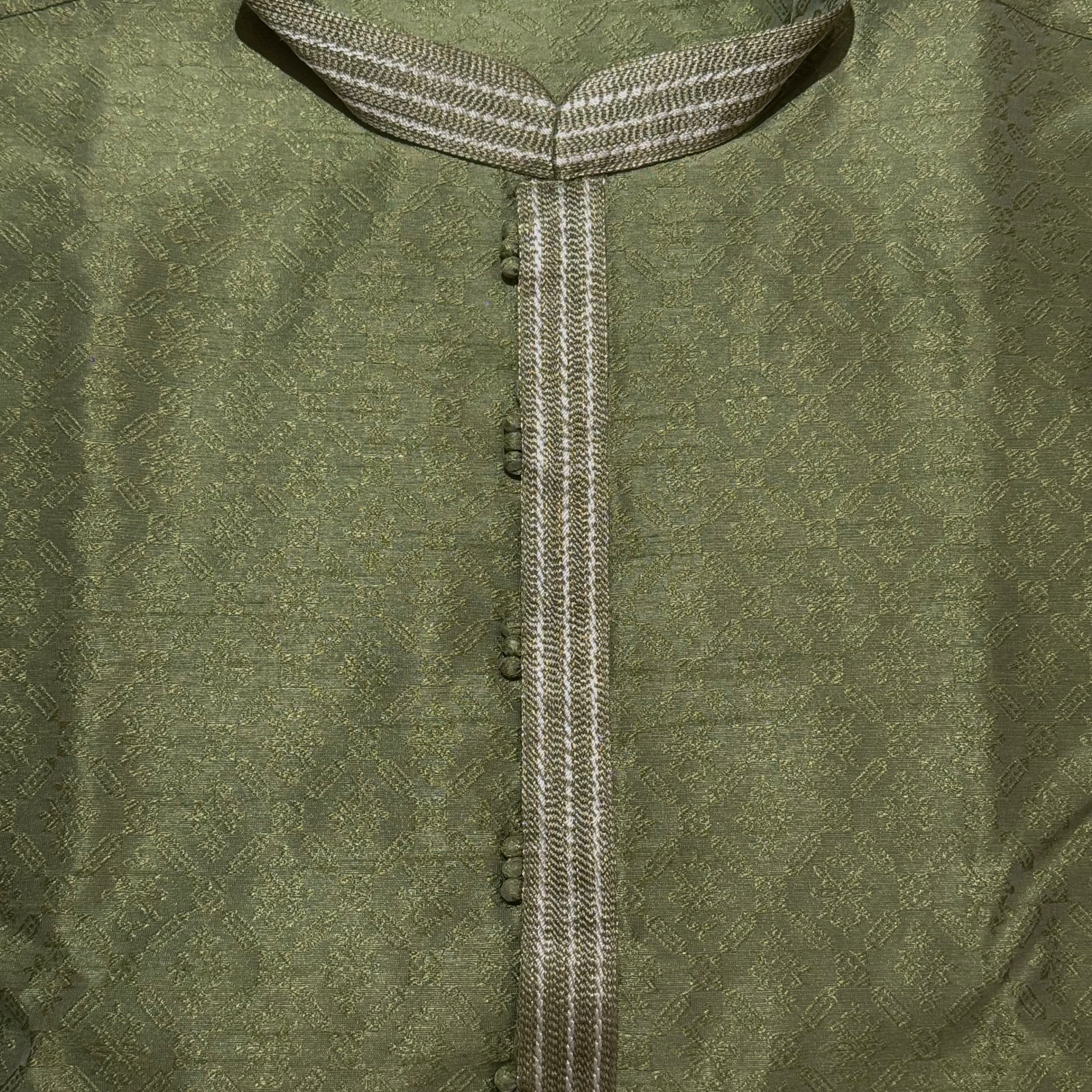 Diamond Buti Jacquard Kurtas-Colors - Vintage India NYC