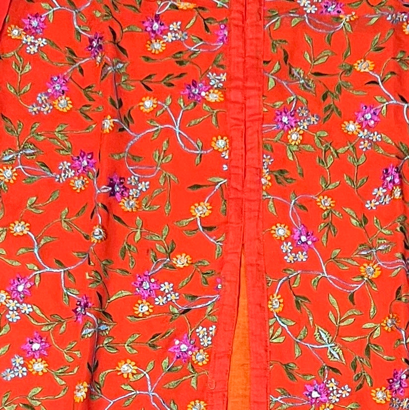 Orangei Embroidered Kurta -Size 42