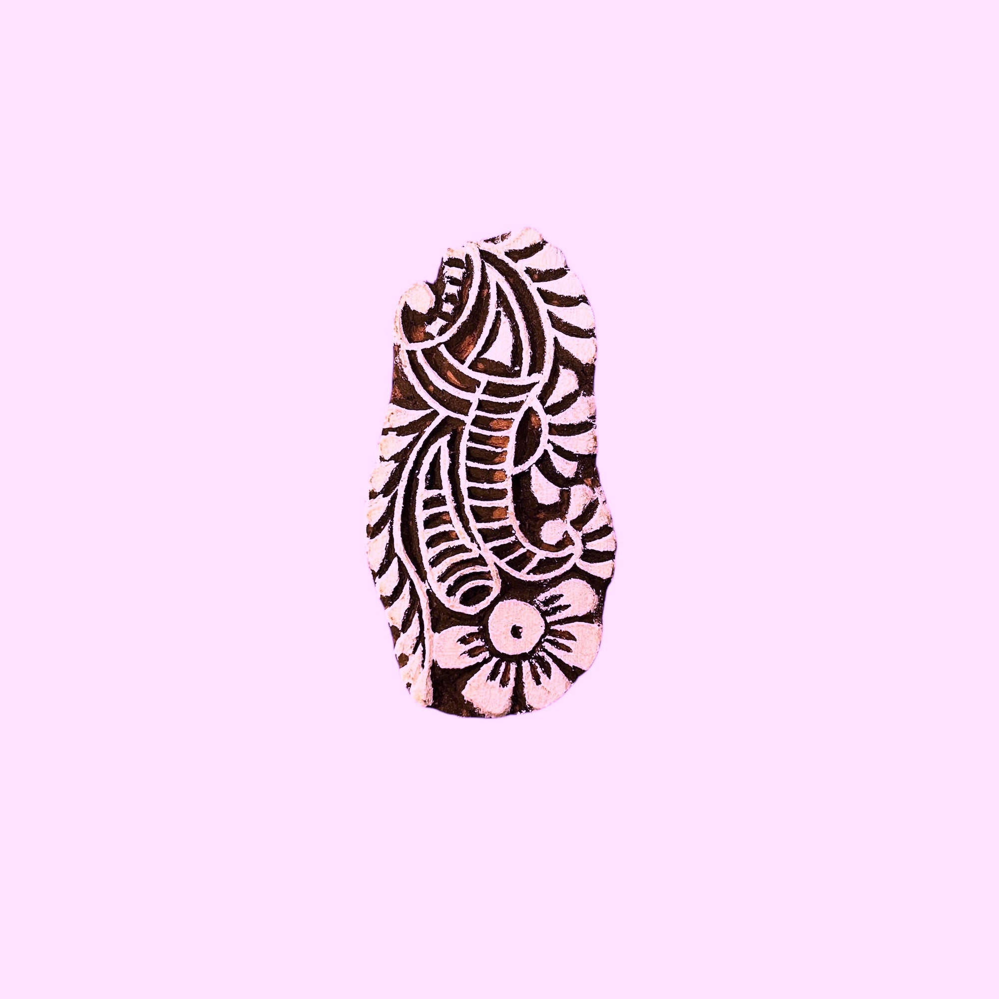 Paisley Wood Blockprinting Medium Size-Styles