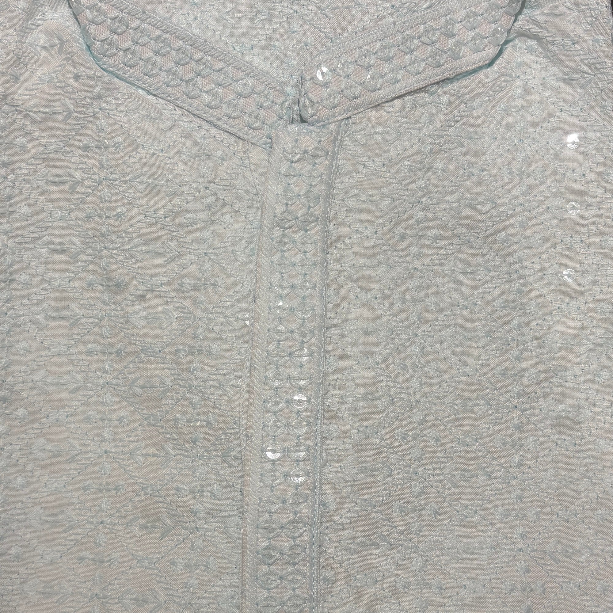 Lucknowi Short Kurta-Colors - Vintage India NYC
