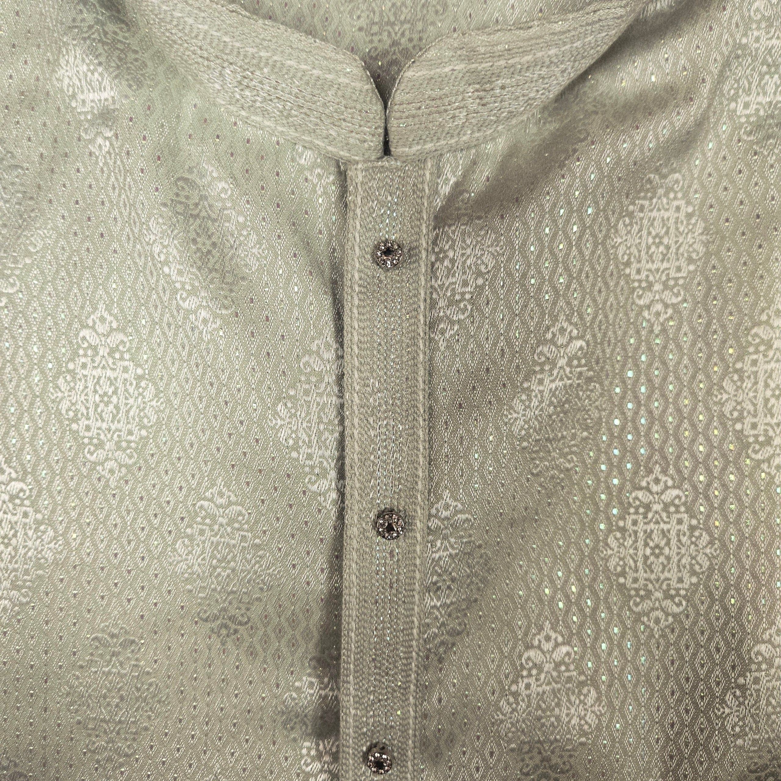 Crest Pattern Pastel Kurtas-Colors - Vintage India NYC