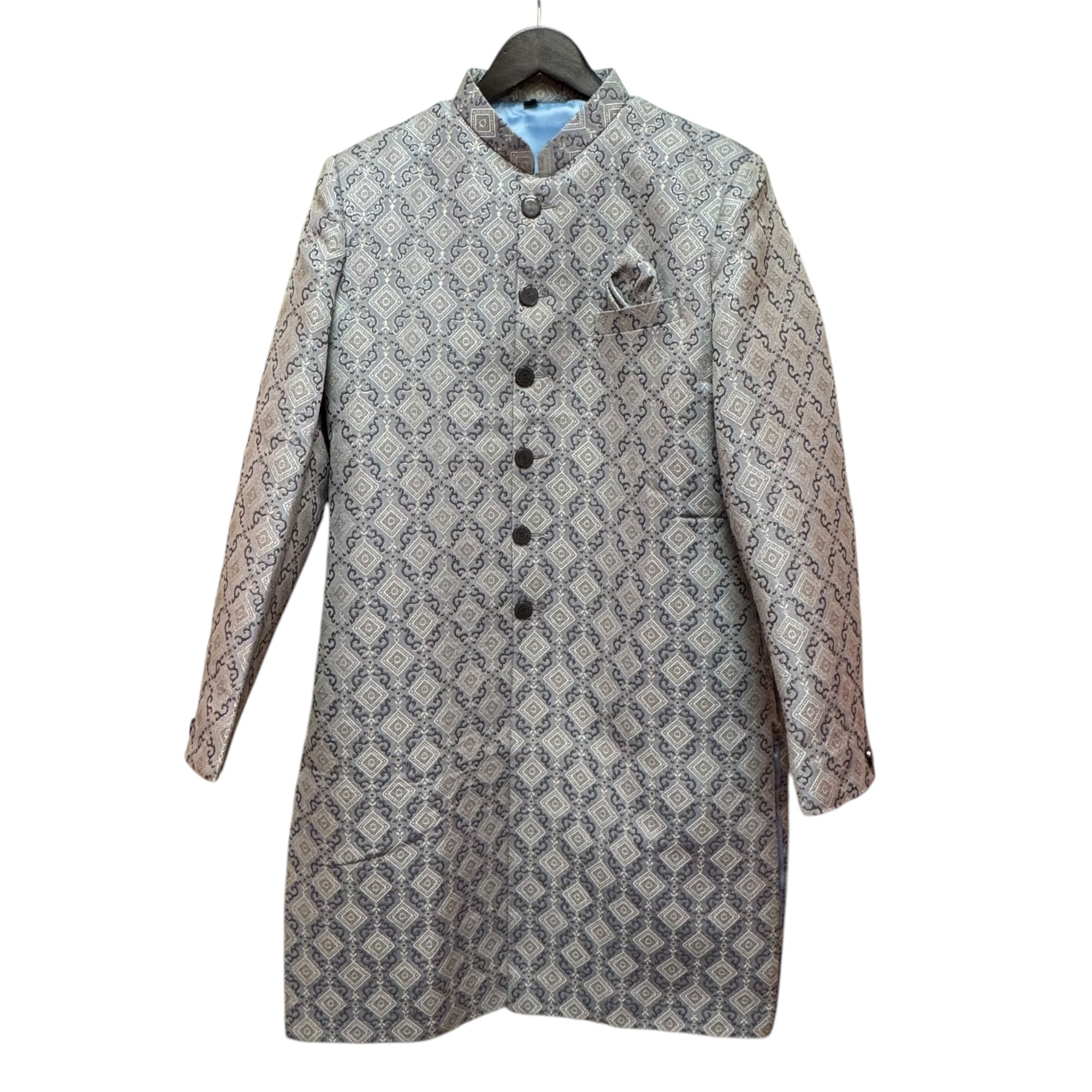Periwinkle Tile Sherwani