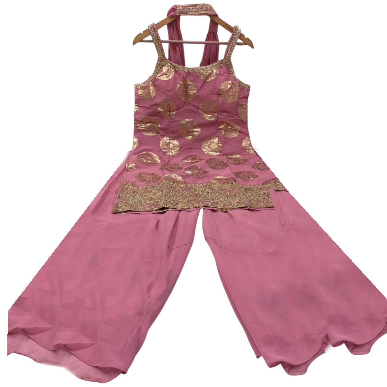 Pastel Kurta Palazzo Set -3 Colors