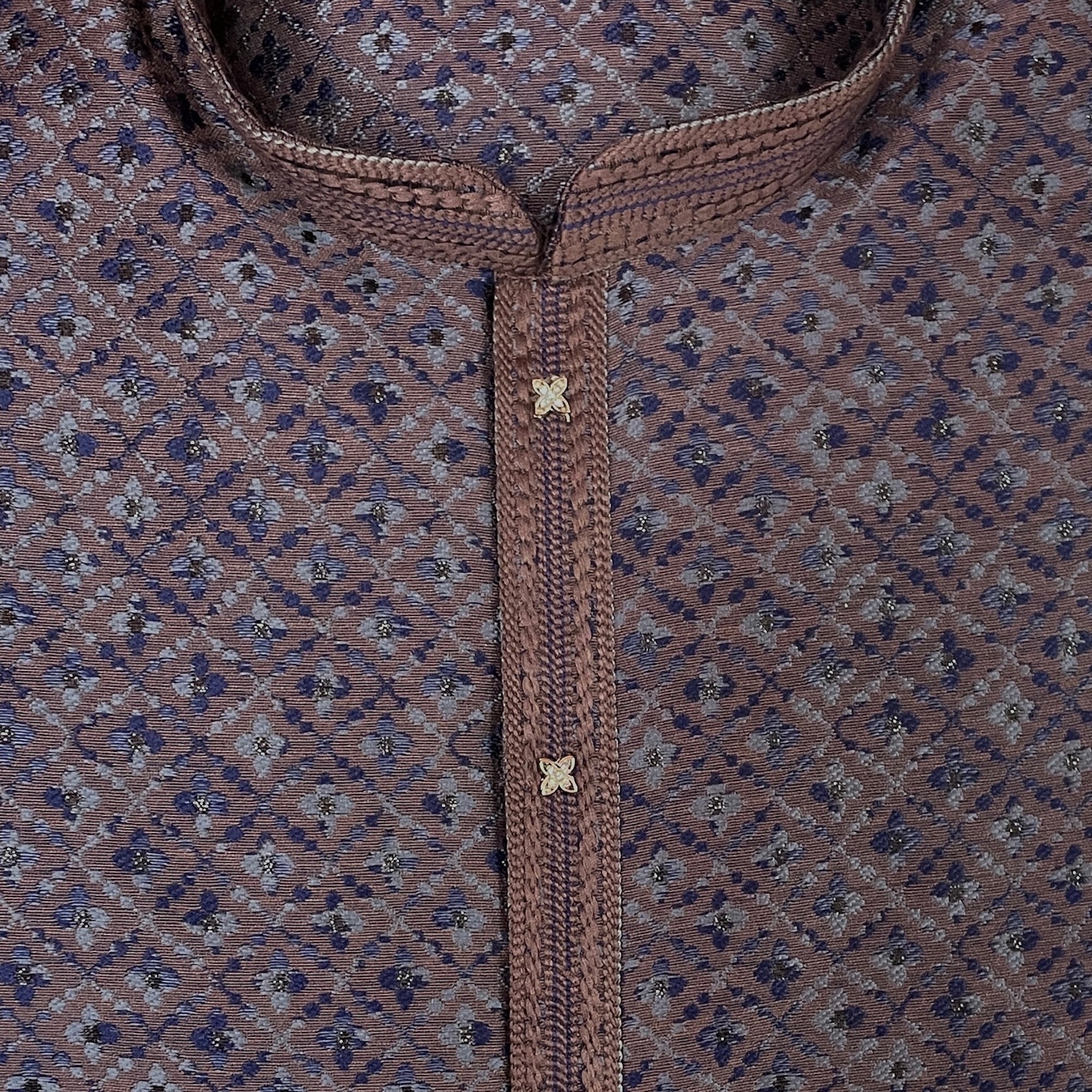 YD Diamond Threadwork Kurtas-3 Colors - Vintage India NYC