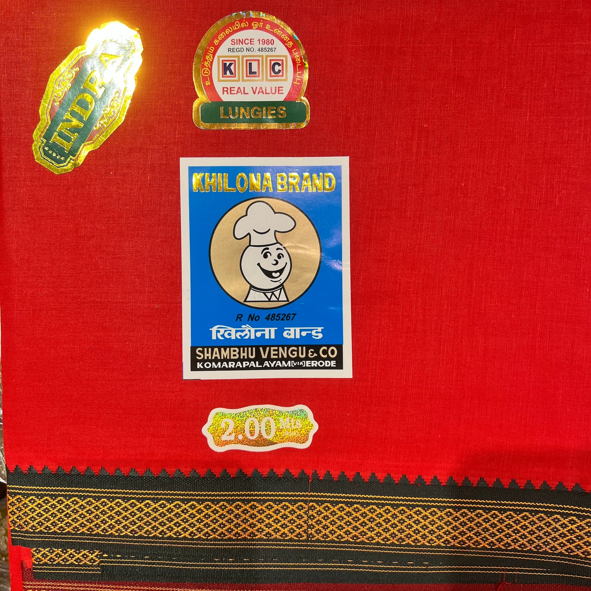 Lungis-4 Colors - Vintage India NYC