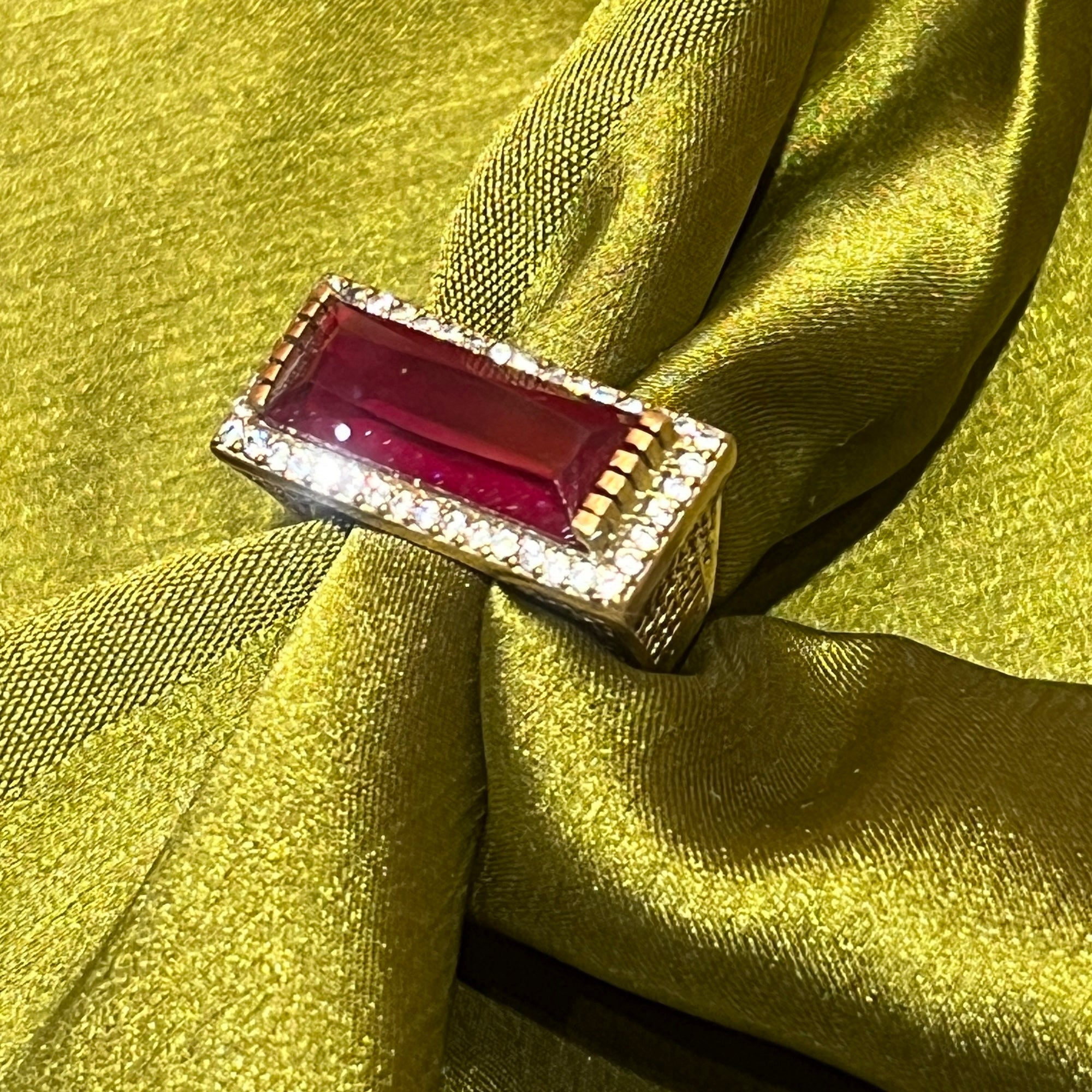 Cocktail Ring-2 Colors - Vintage India NYC