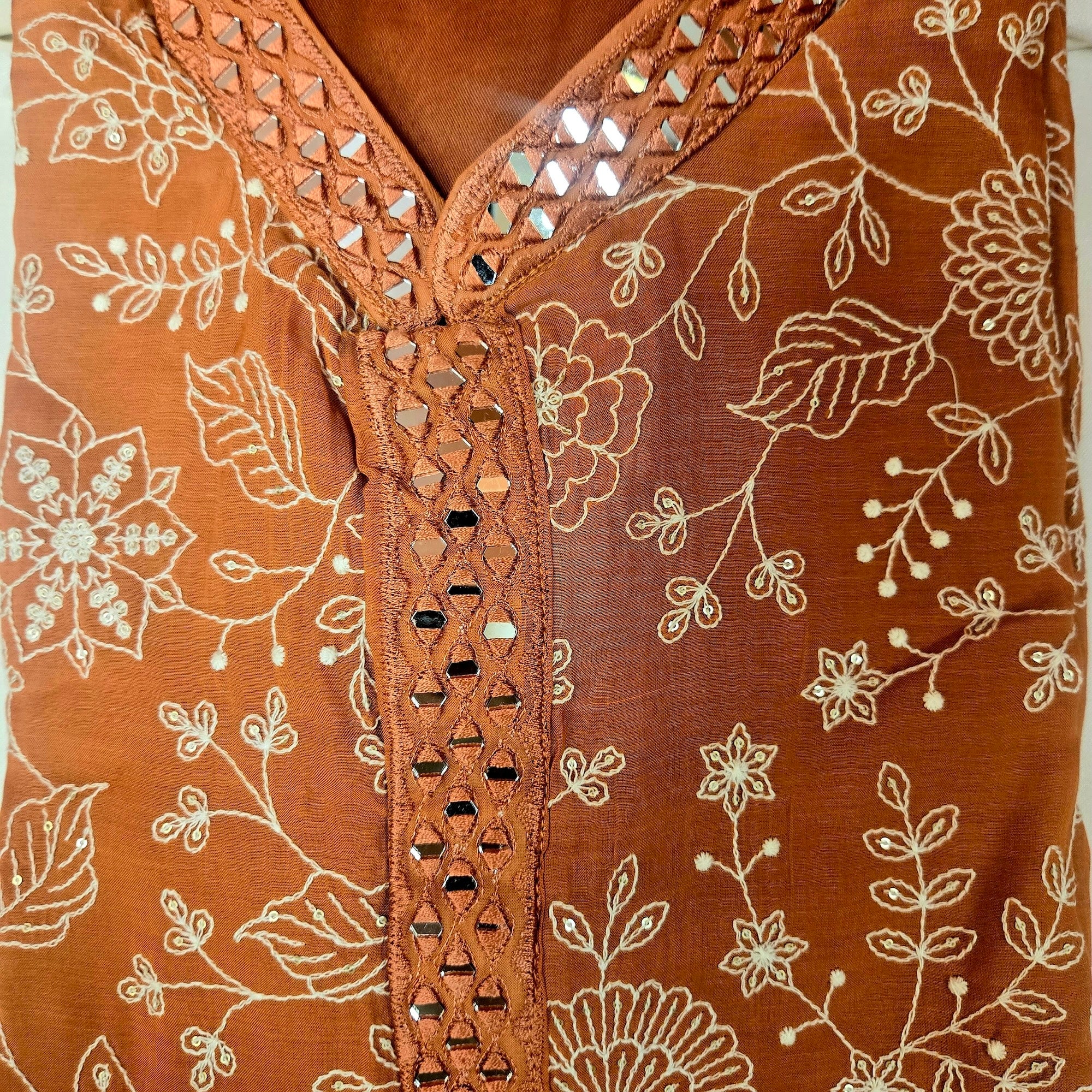 Full Embroidered Kurtas-Colors