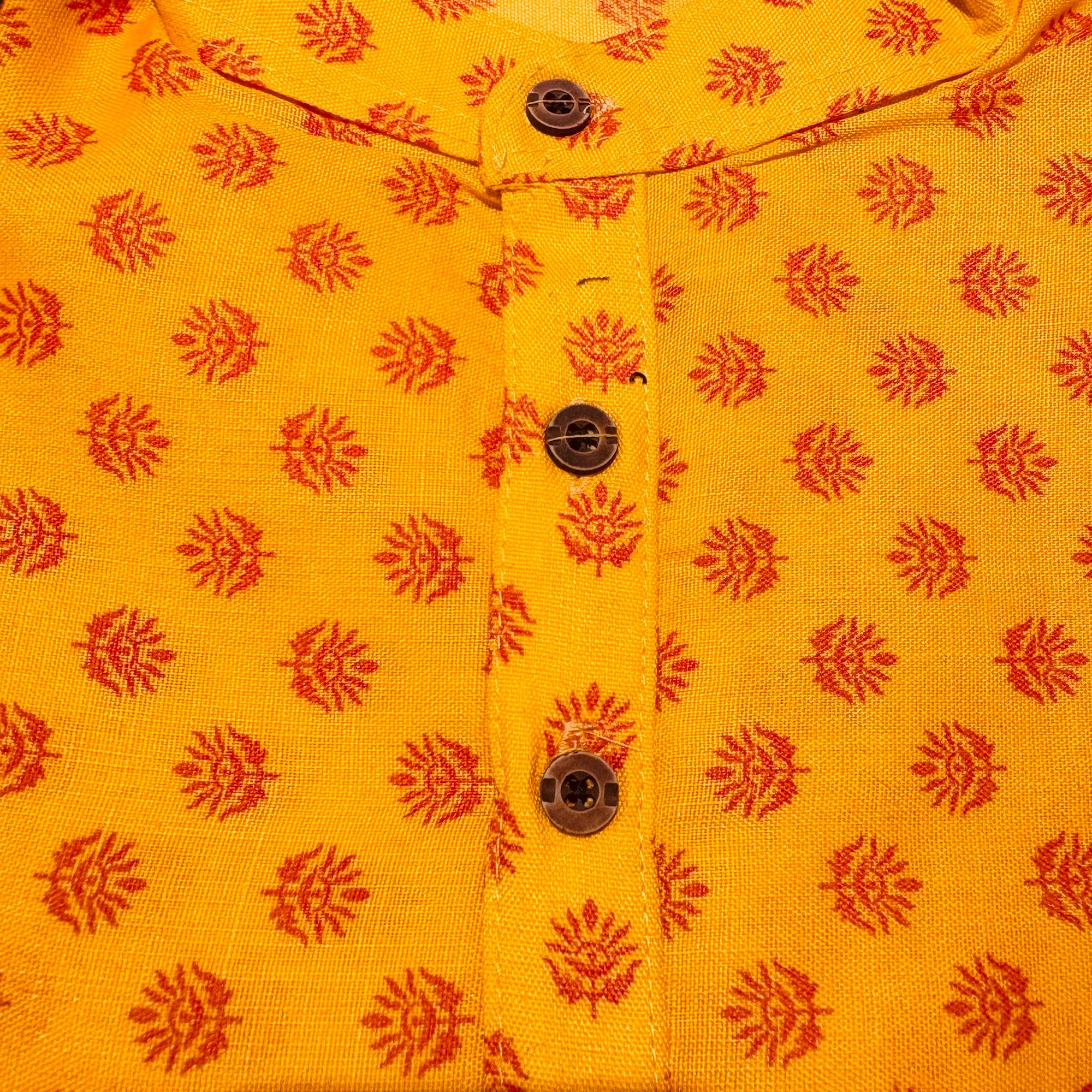 Haldi Cotton Kurtas-3 Styles - Vintage India NYC