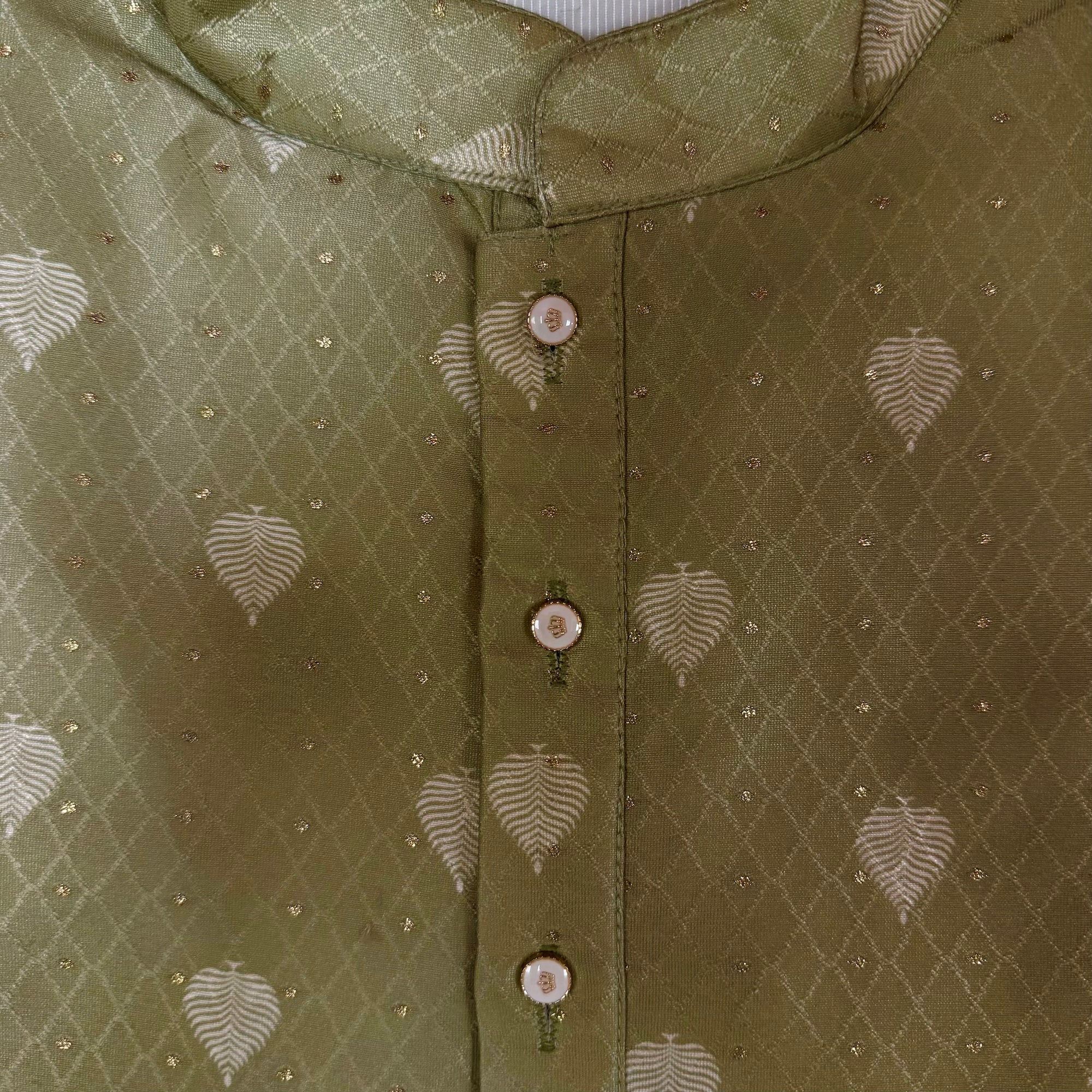 Sage Patta Kurta