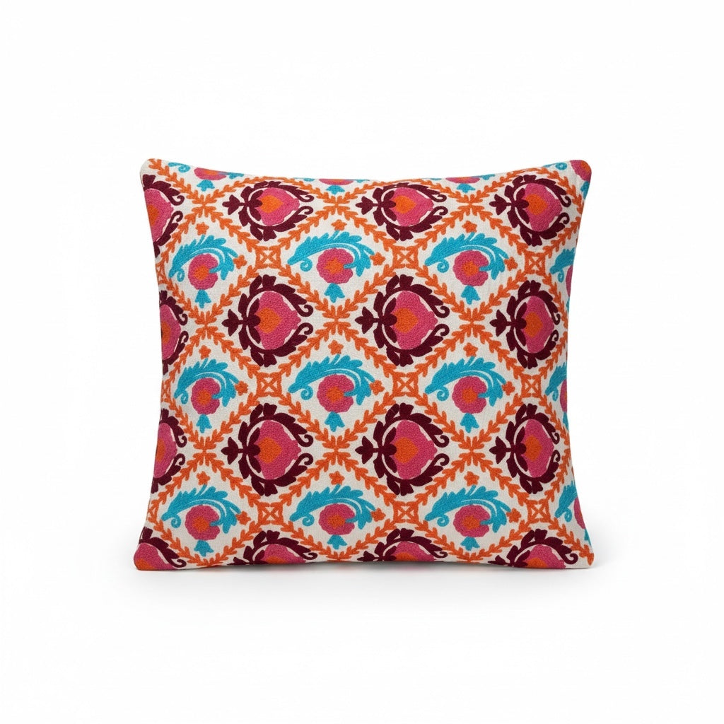 Velvet Embroidered Suzani Pillow Covers -Various - Vintage India NYC