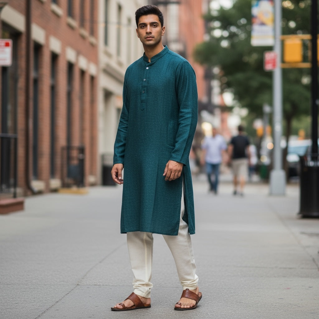 Organic Cotton Kurtas- Many Colors - Vintage India NYC