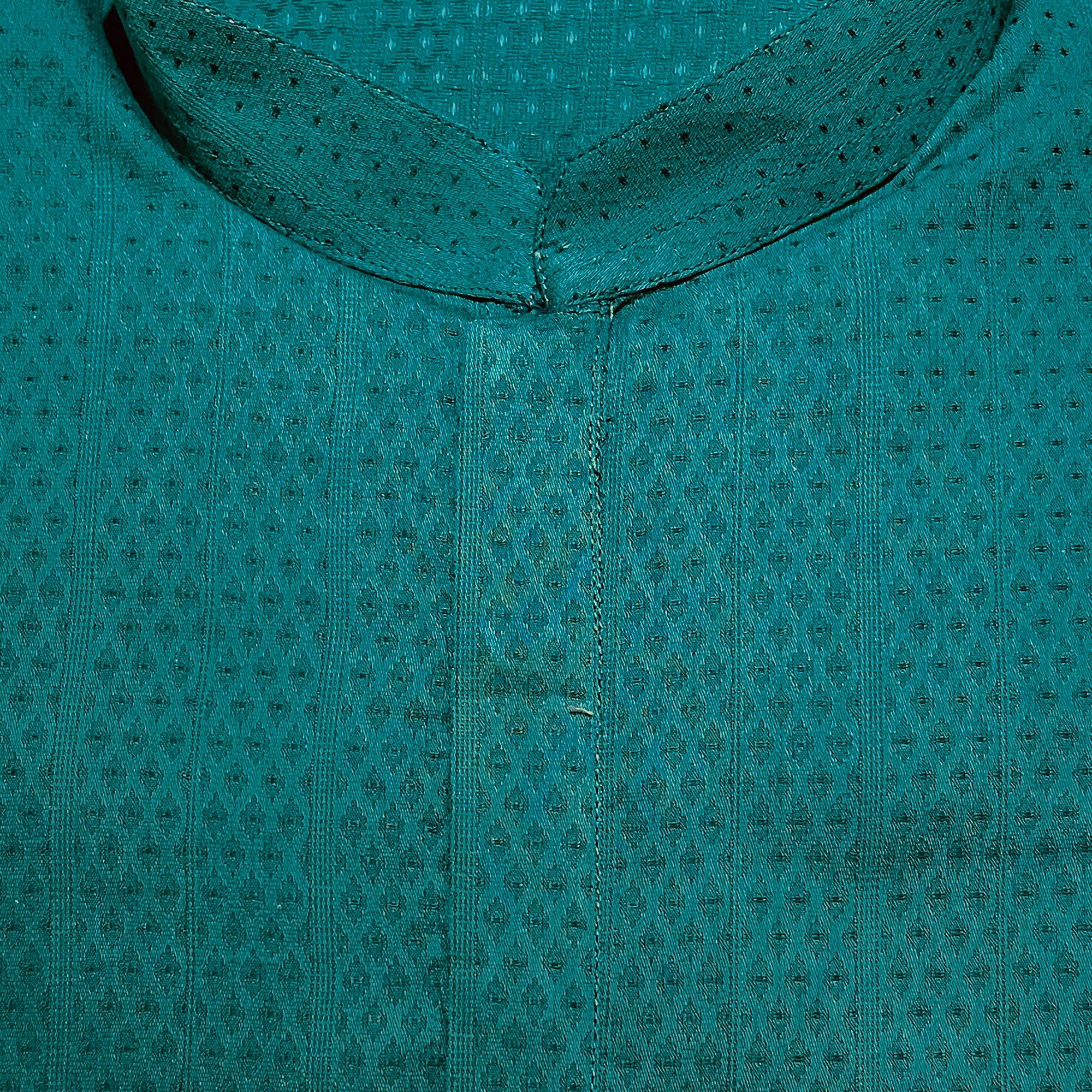Shade Band Collar Short Kurta- Various Colors - Vintage India NYC