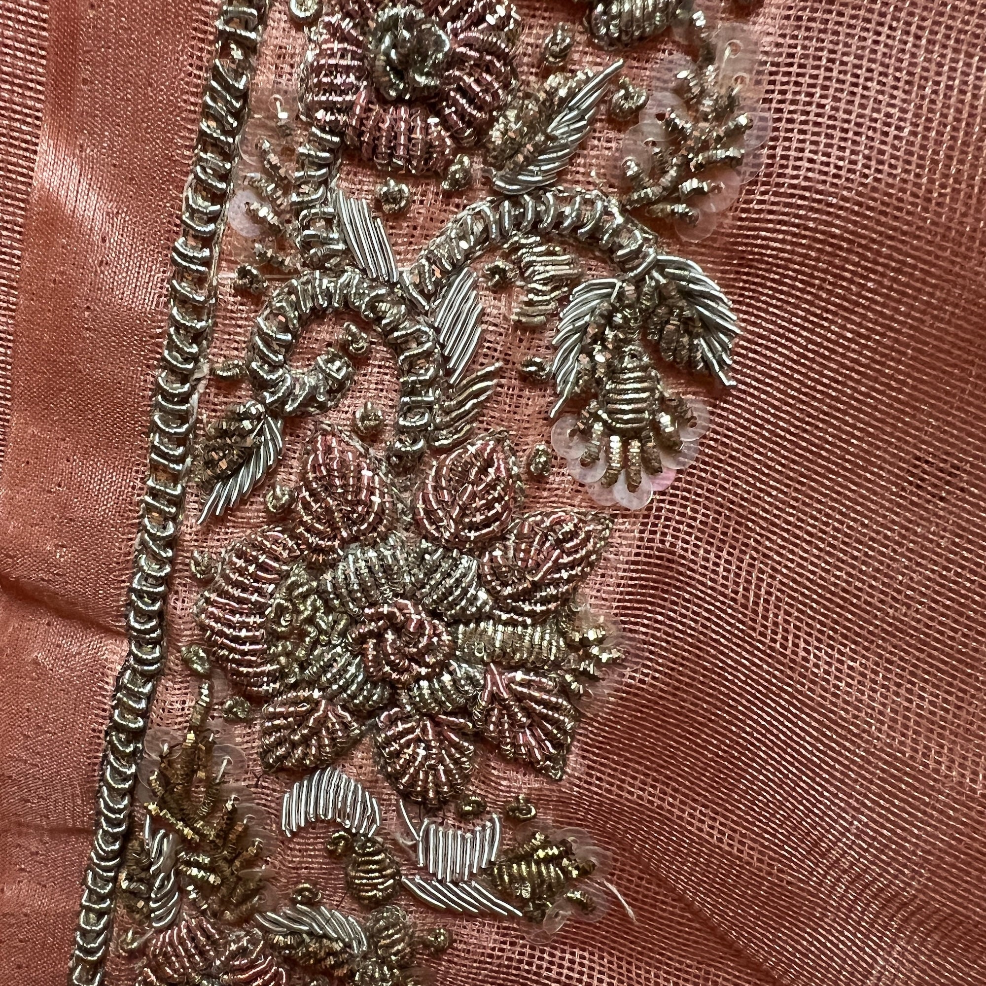 Vintage Copper Lehenga Set - Vintage India NYC