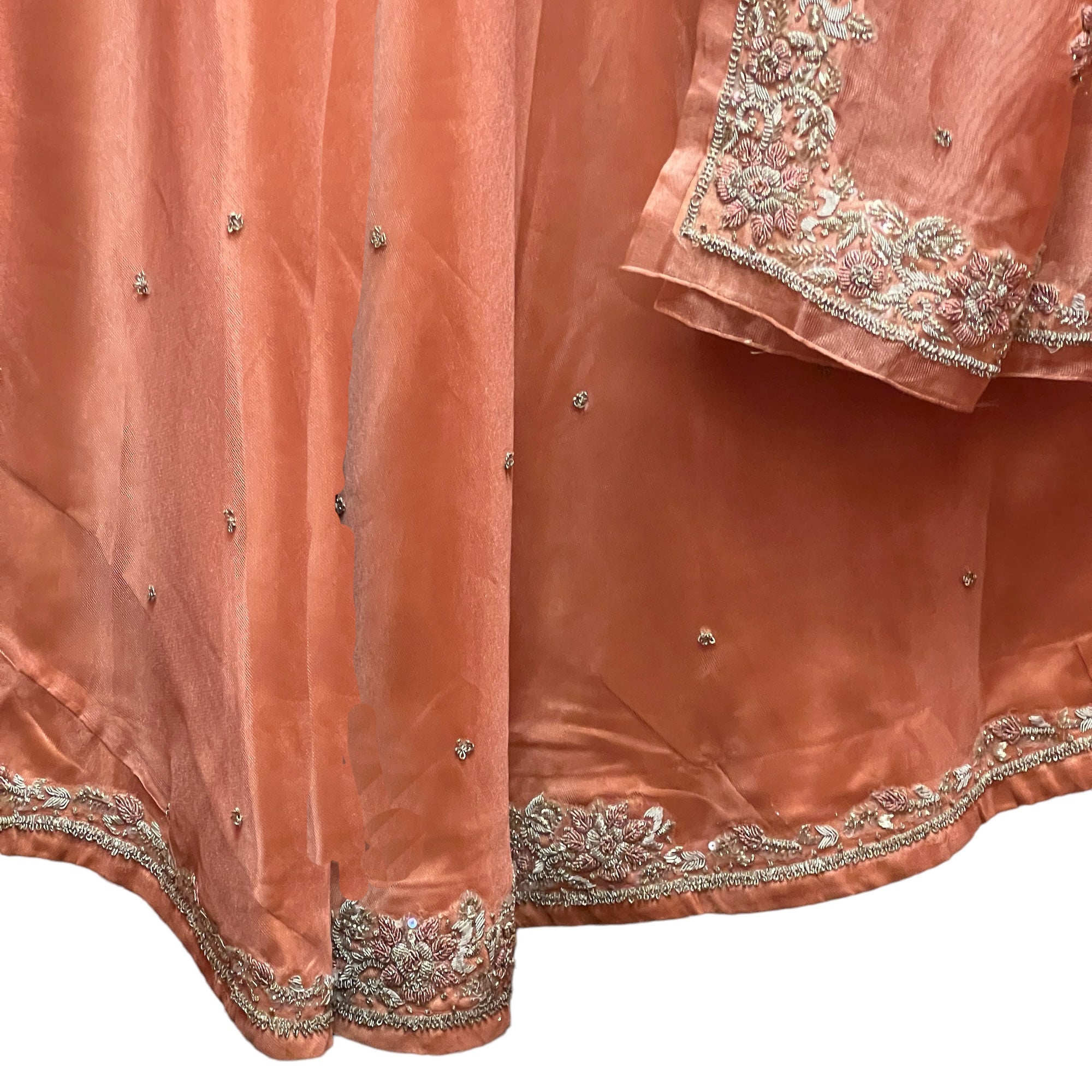 Vintage Copper Lehenga Set - Vintage India NYC