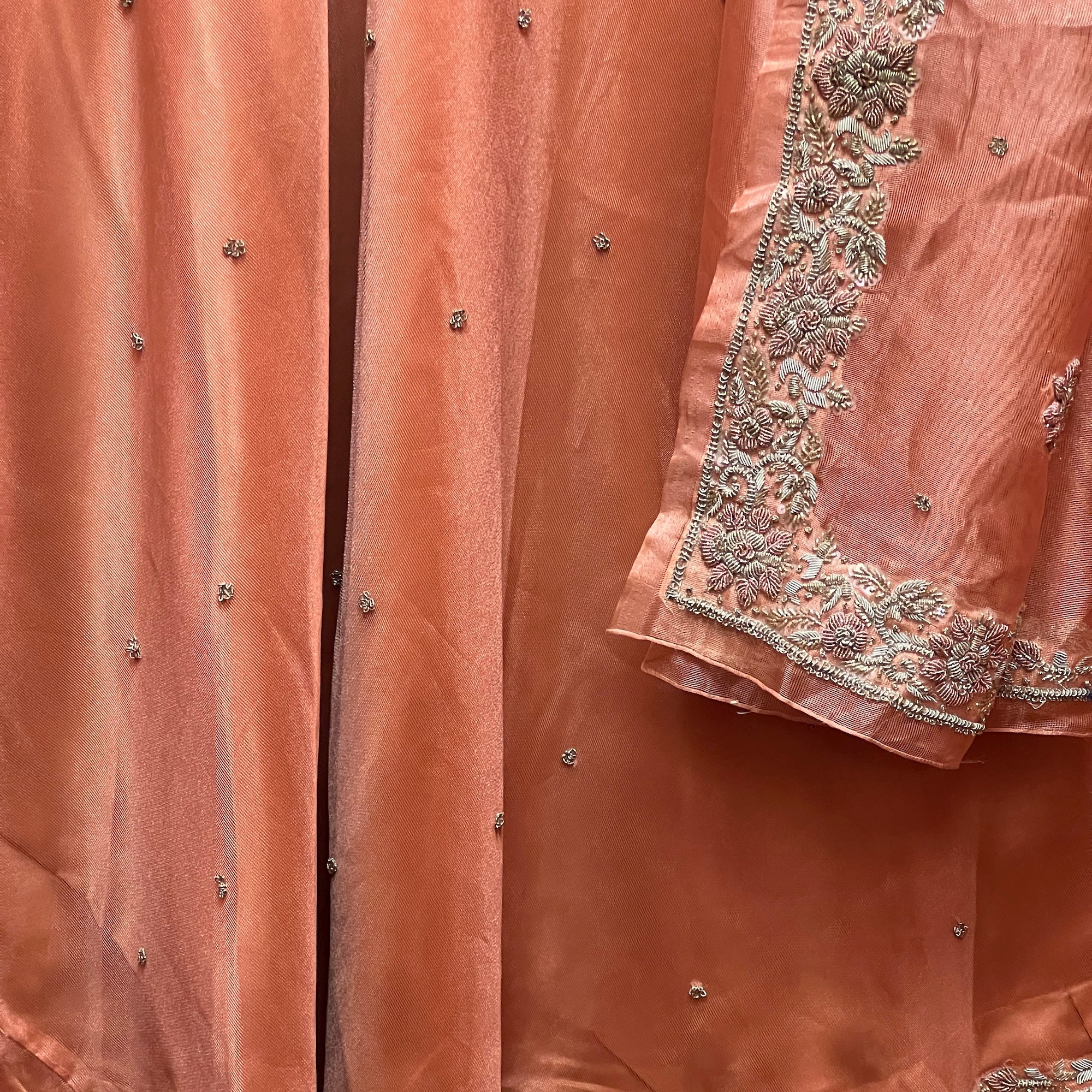 Vintage Copper Lehenga Set - Vintage India NYC