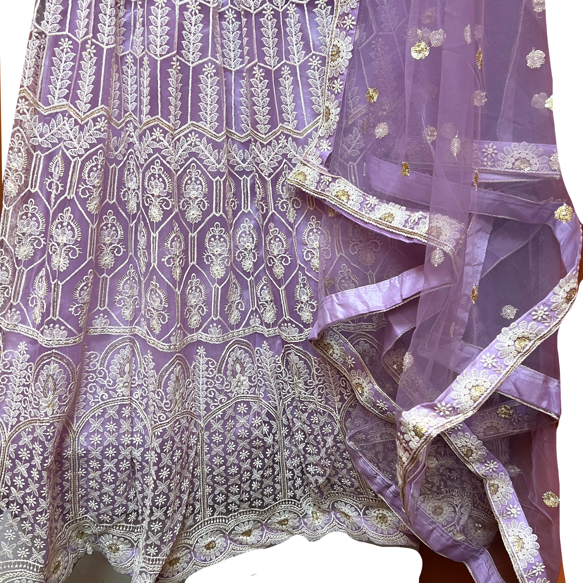 DT Lucknowi Lehenga Set-3 Colors - Vintage India NYC