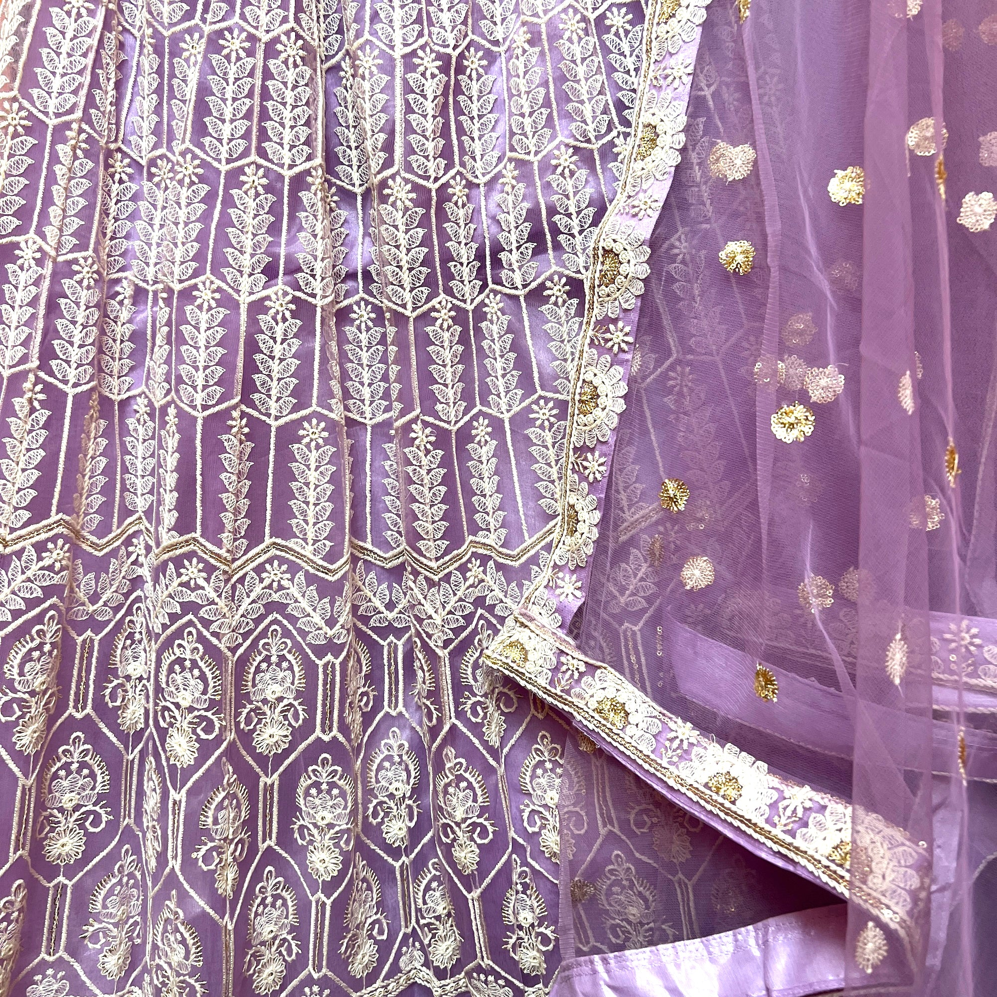 DT Lucknowi Lehenga Set-3 Colors - Vintage India NYC