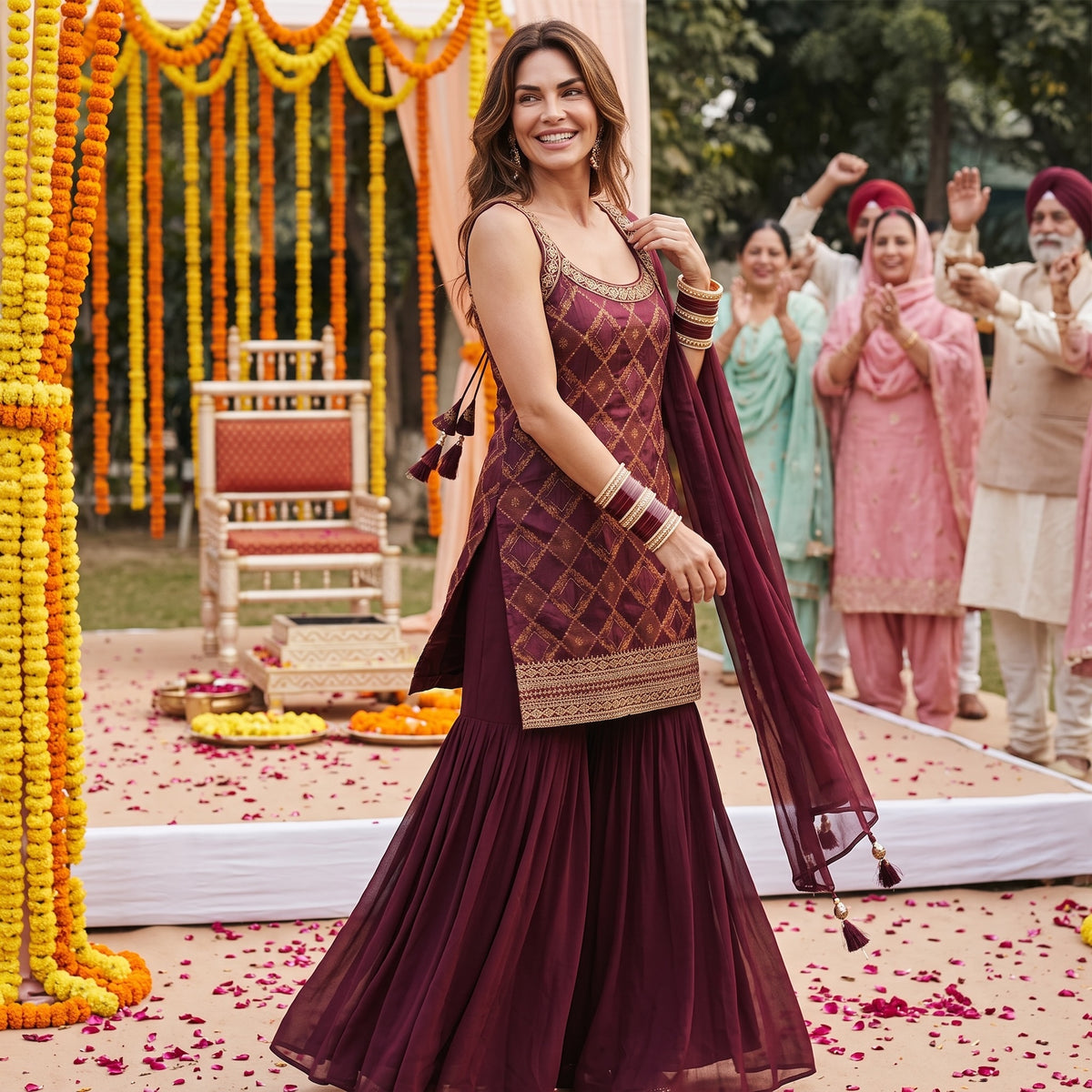 Diamond Sharara Sets-Colors