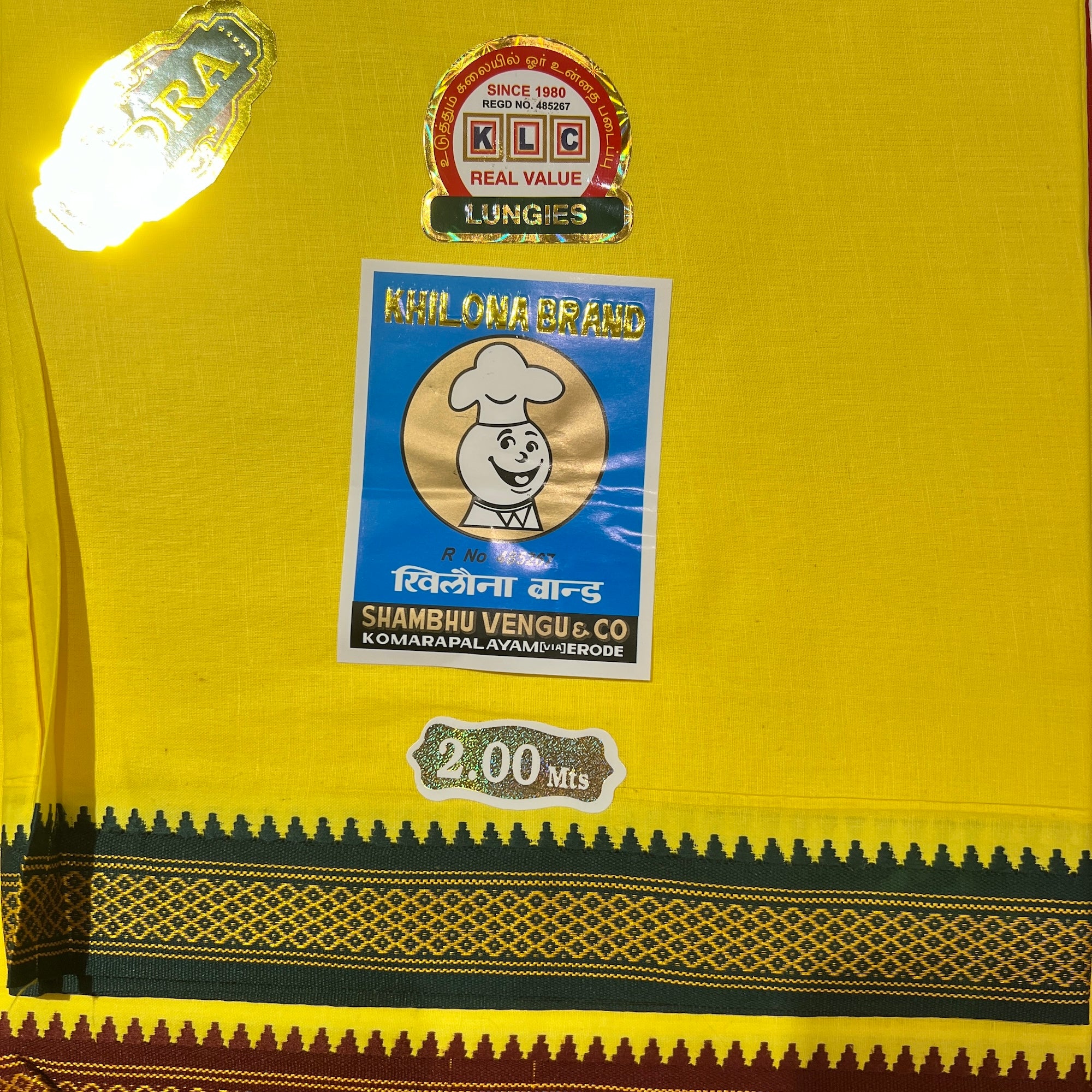 Lungis-4 Colors - Vintage India NYC