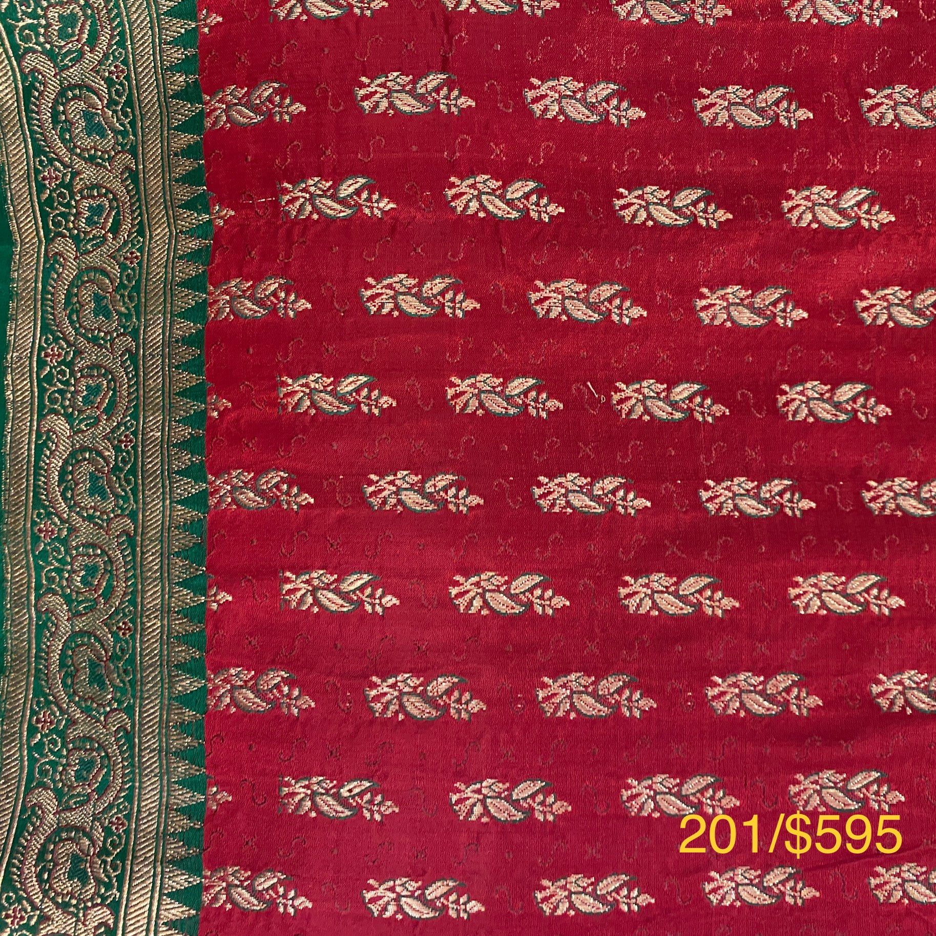 Vintage Banarasi Saree 201 - Vintage India NYC
