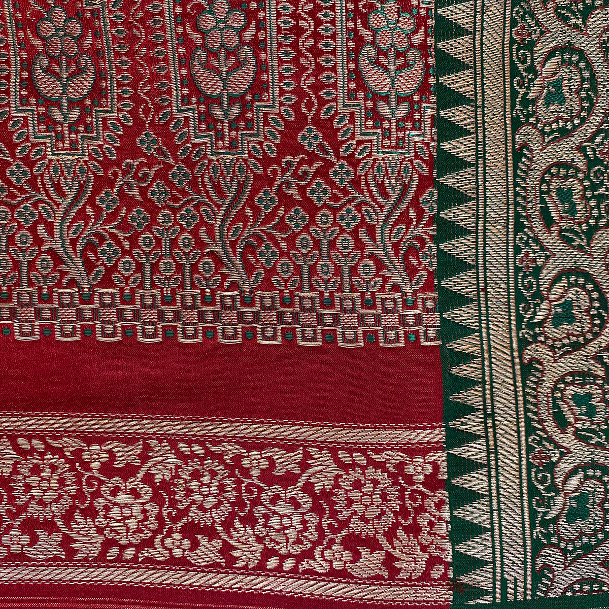 Vintage Banarasi Saree 201 - Vintage India NYC