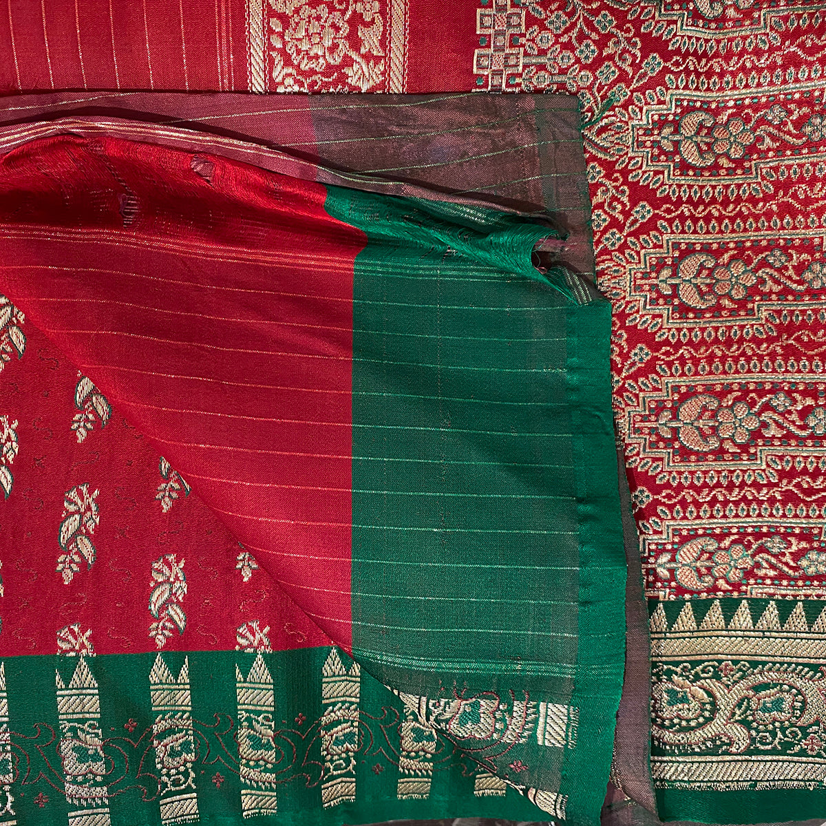Vintage Banarasi Saree 201 - Vintage India NYC