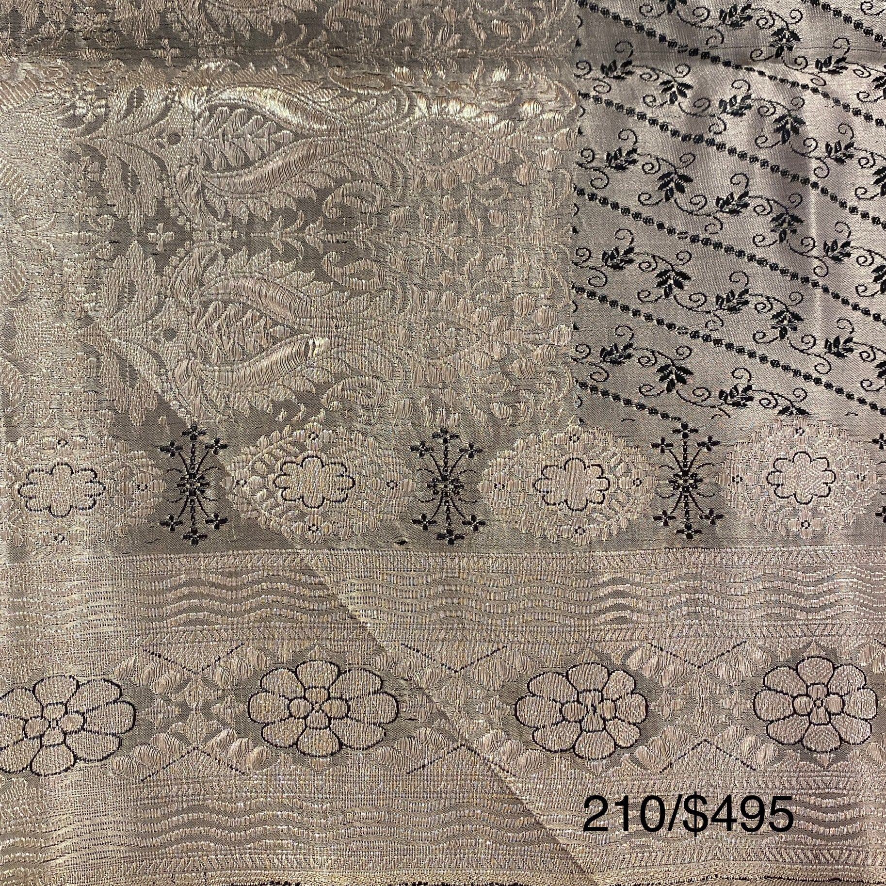 Vintage Banarasi Saree 210 - Vintage India NYC