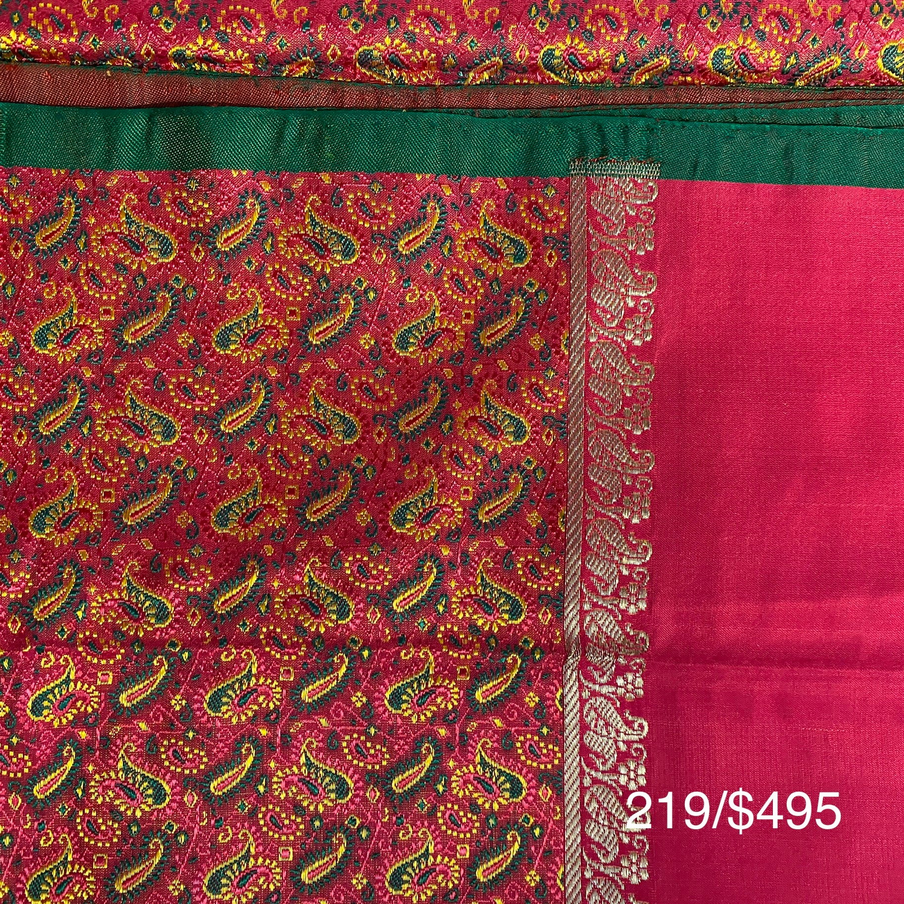 Vintage Banarasi Saree 219 - Vintage India NYC