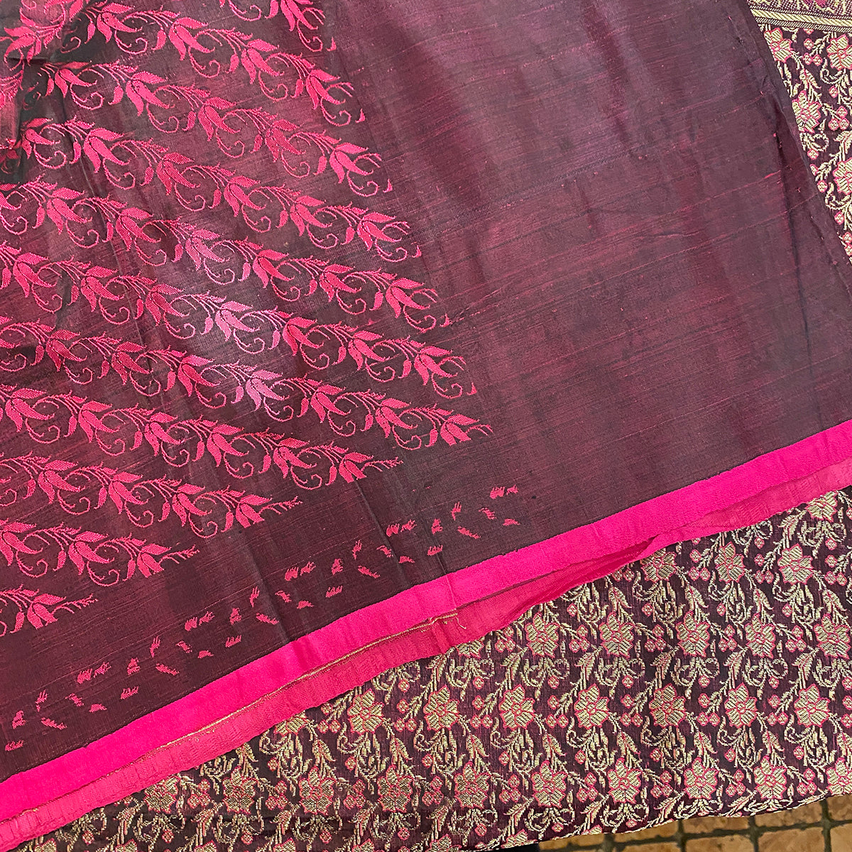 Vintage Banarasi Saree 220 - Vintage India NYC
