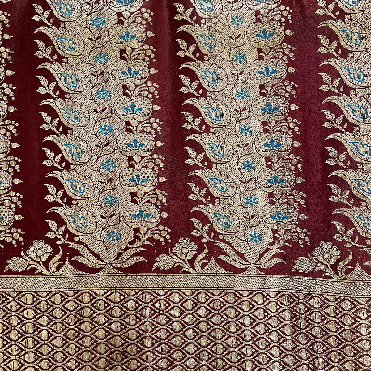 Vintage Banarasi Saree 225 - Vintage India NYC