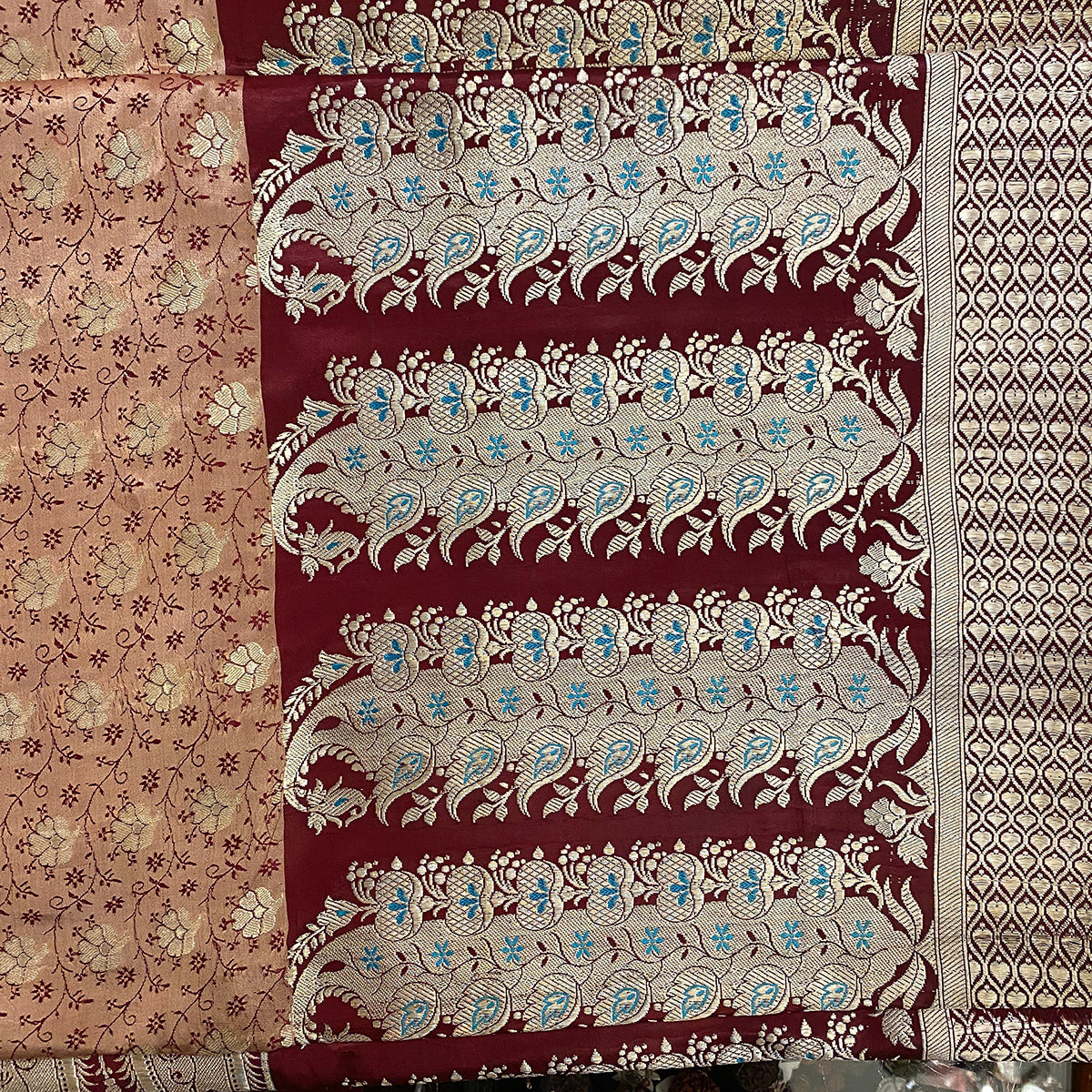 Vintage Banarasi Saree 225 - Vintage India NYC