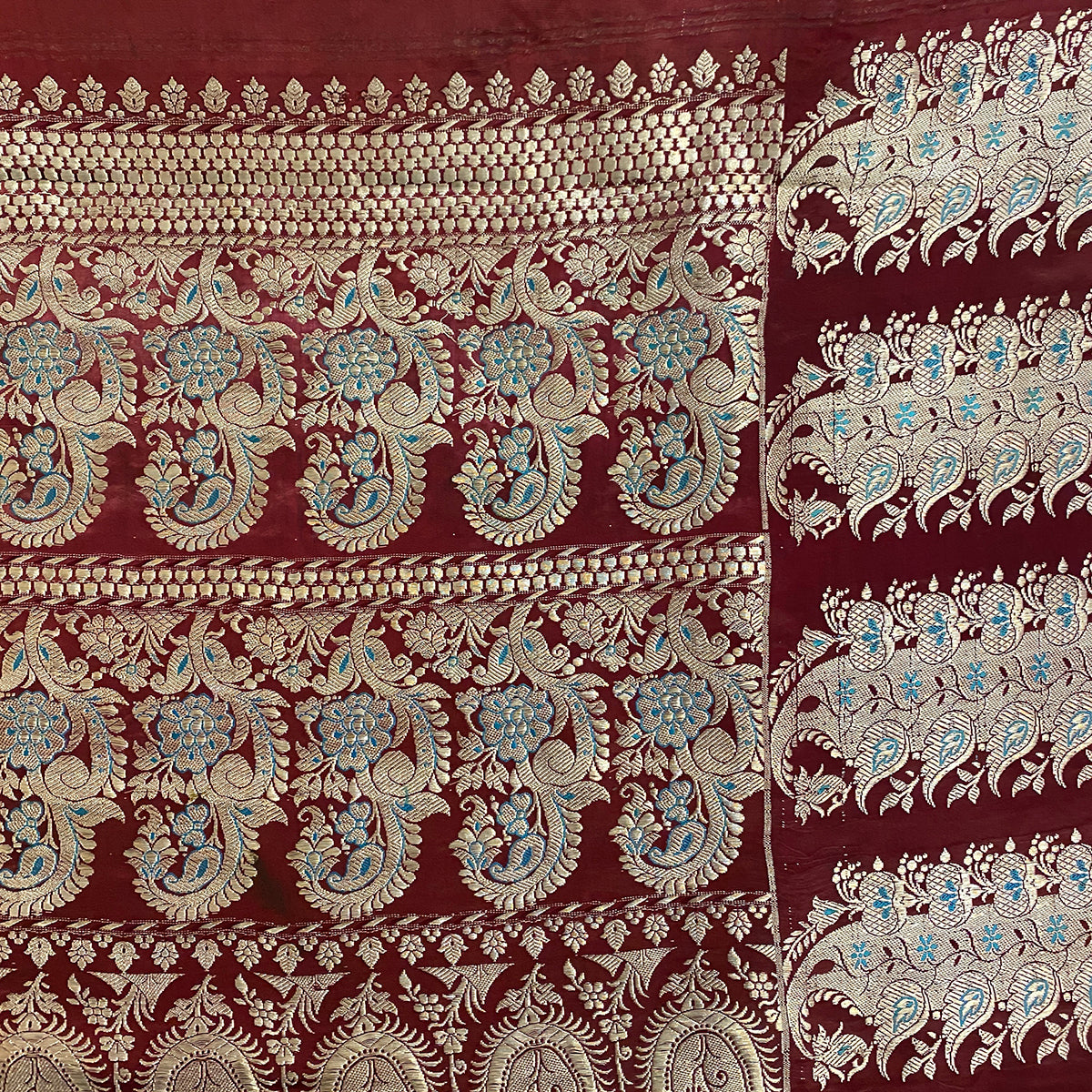 Vintage Banarasi Saree 225 - Vintage India NYC
