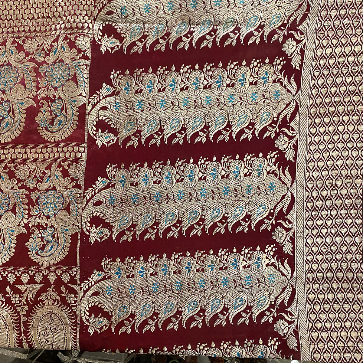 Vintage Banarasi Saree 225 - Vintage India NYC
