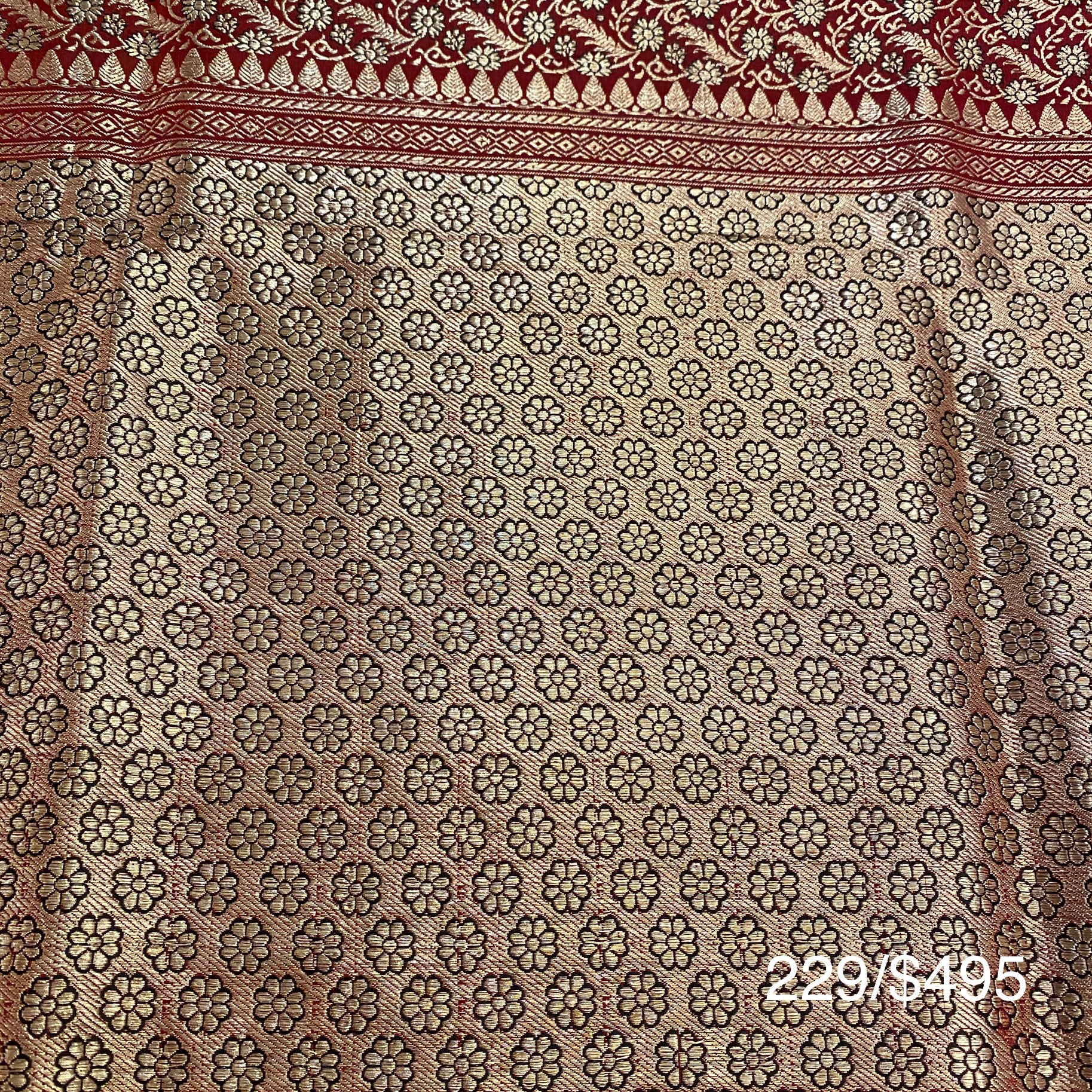 Vintage Banarasi Saree 229 - Vintage India NYC