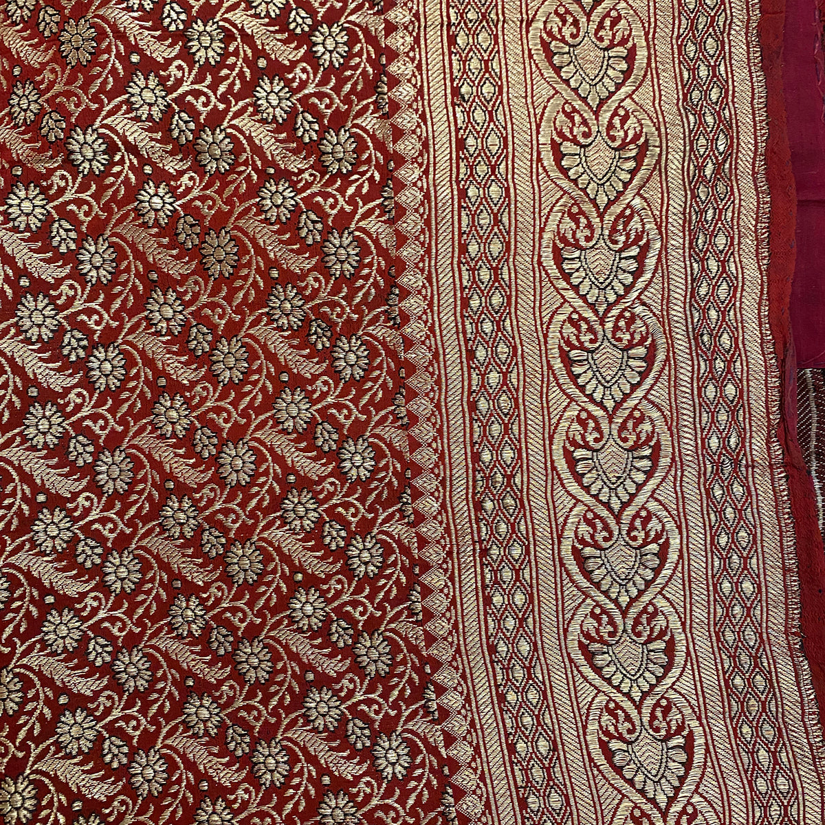 Vintage Banarasi Saree 229 - Vintage India NYC