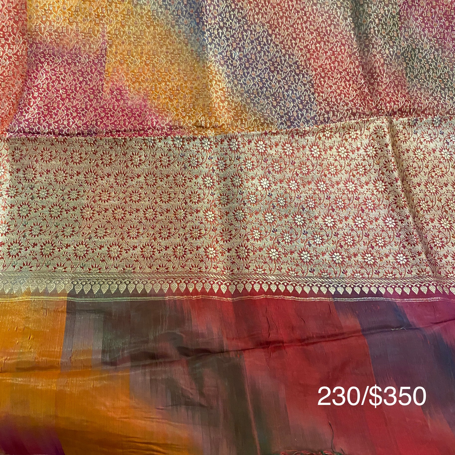 Vintage Banarasi Saree 230 - Vintage India NYC