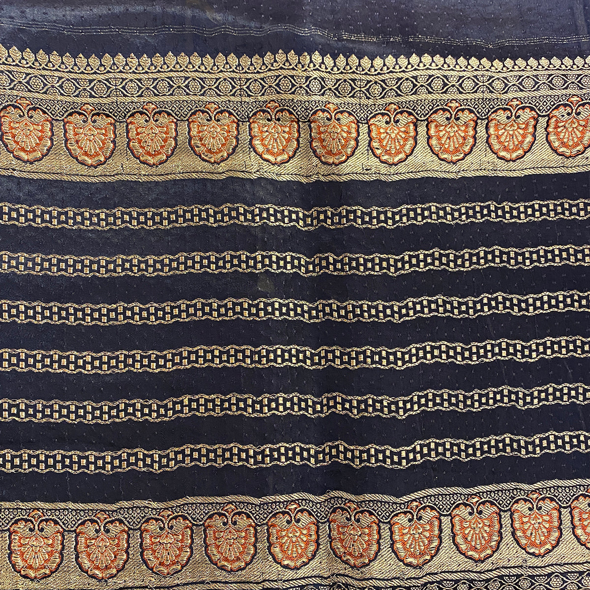 Vintage Banarasi Saree 232 - Vintage India NYC