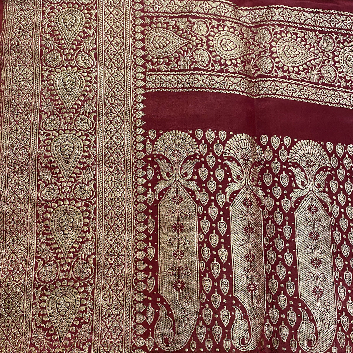 Vintage Banarasi Saree 233 - Vintage India NYC