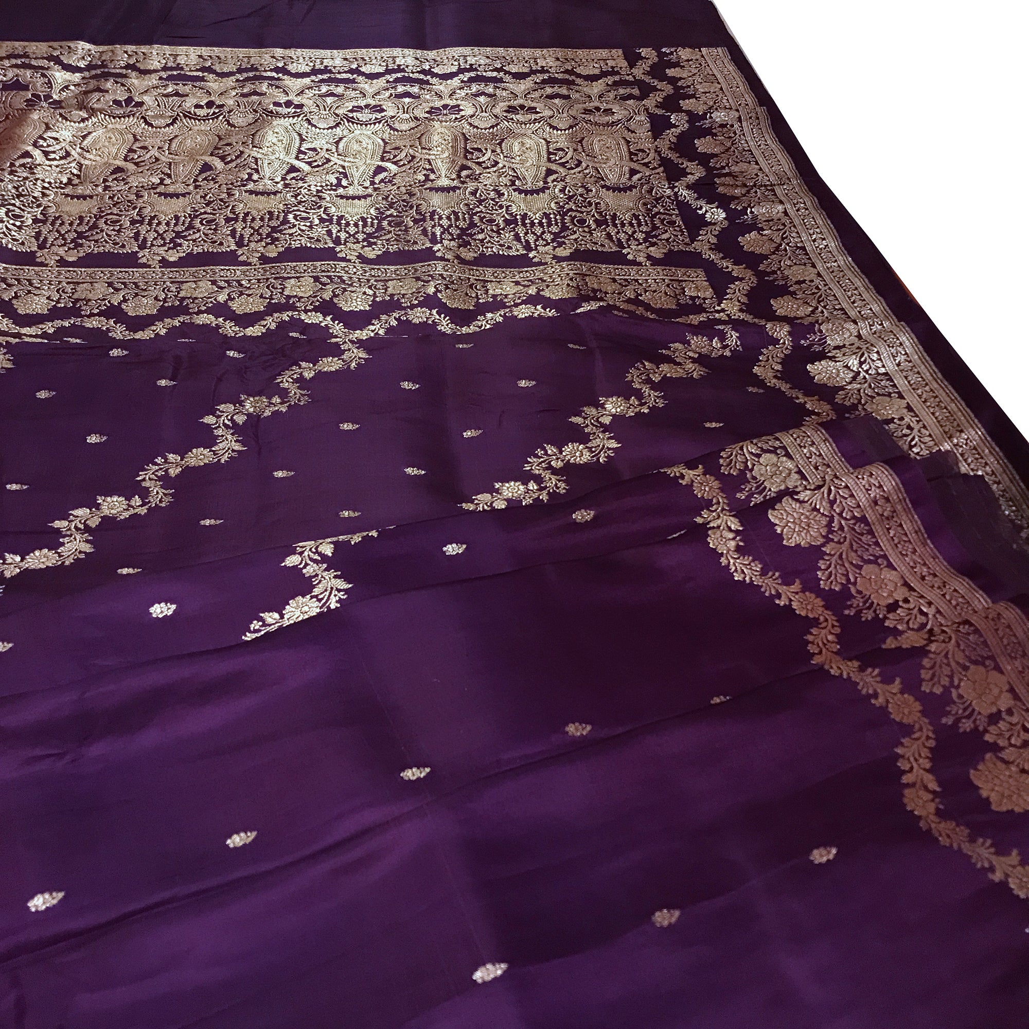 Vintage Banarasi Saree 302 - Vintage India NYC