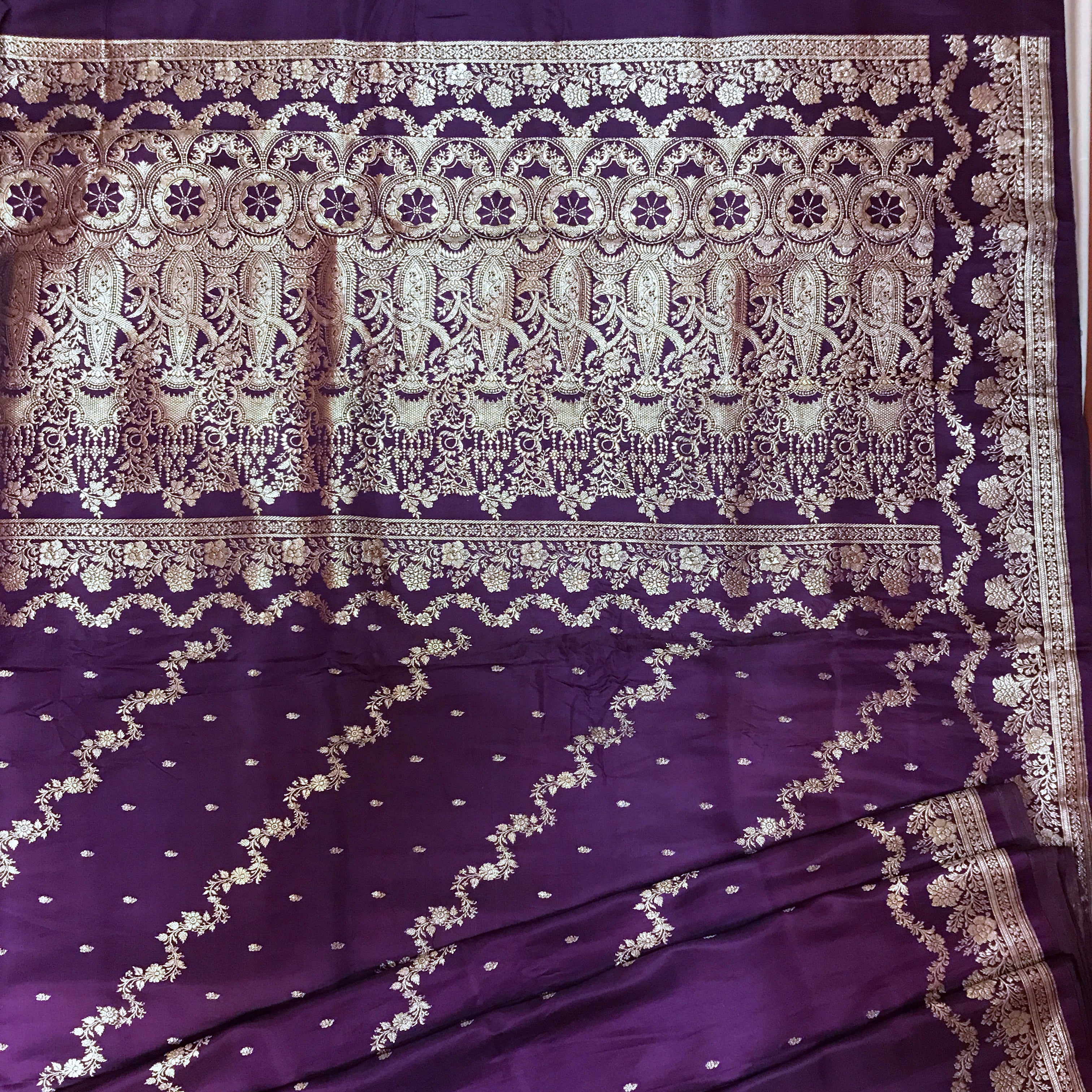 Vintage Banarasi Saree 302 - Vintage India NYC