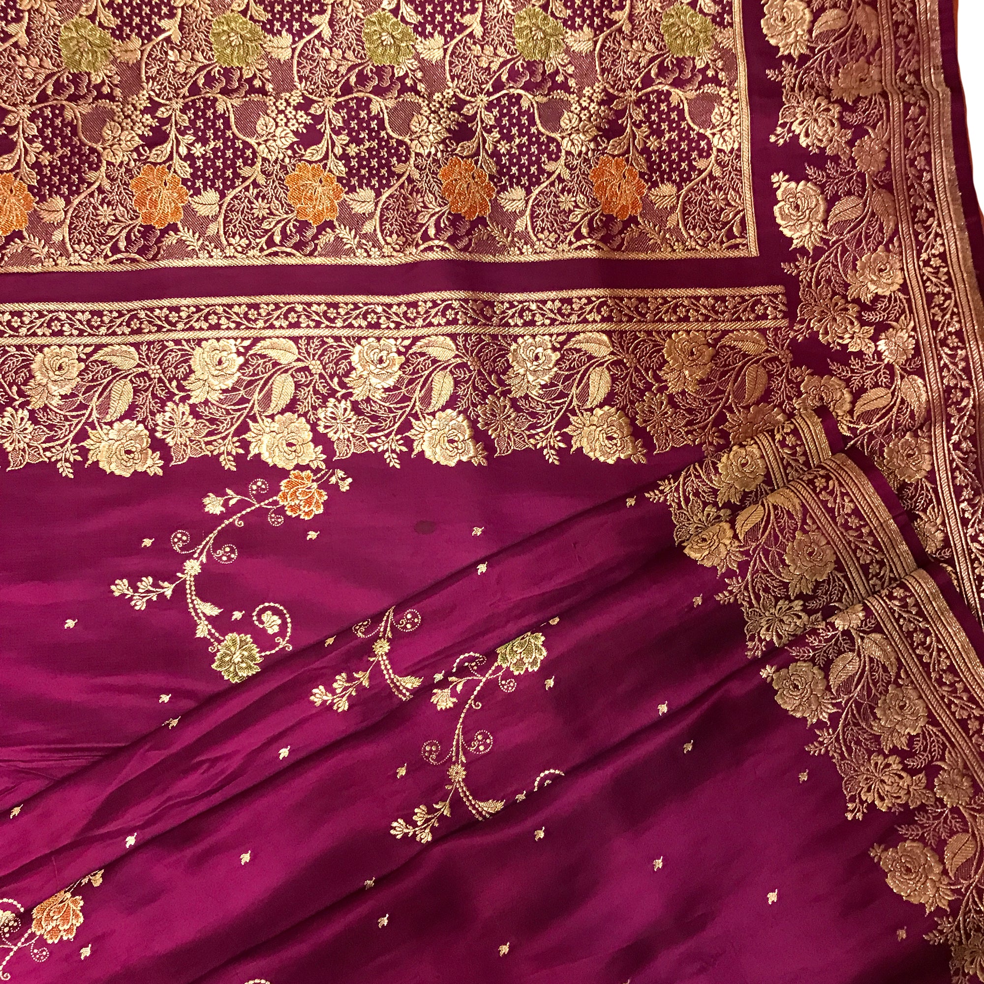 Vintage Banarasi Saree 303 - Vintage India NYC