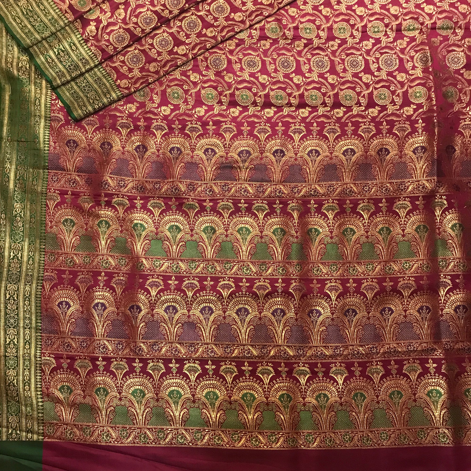 Vintage Banarasi Saree 307 - Vintage India NYC