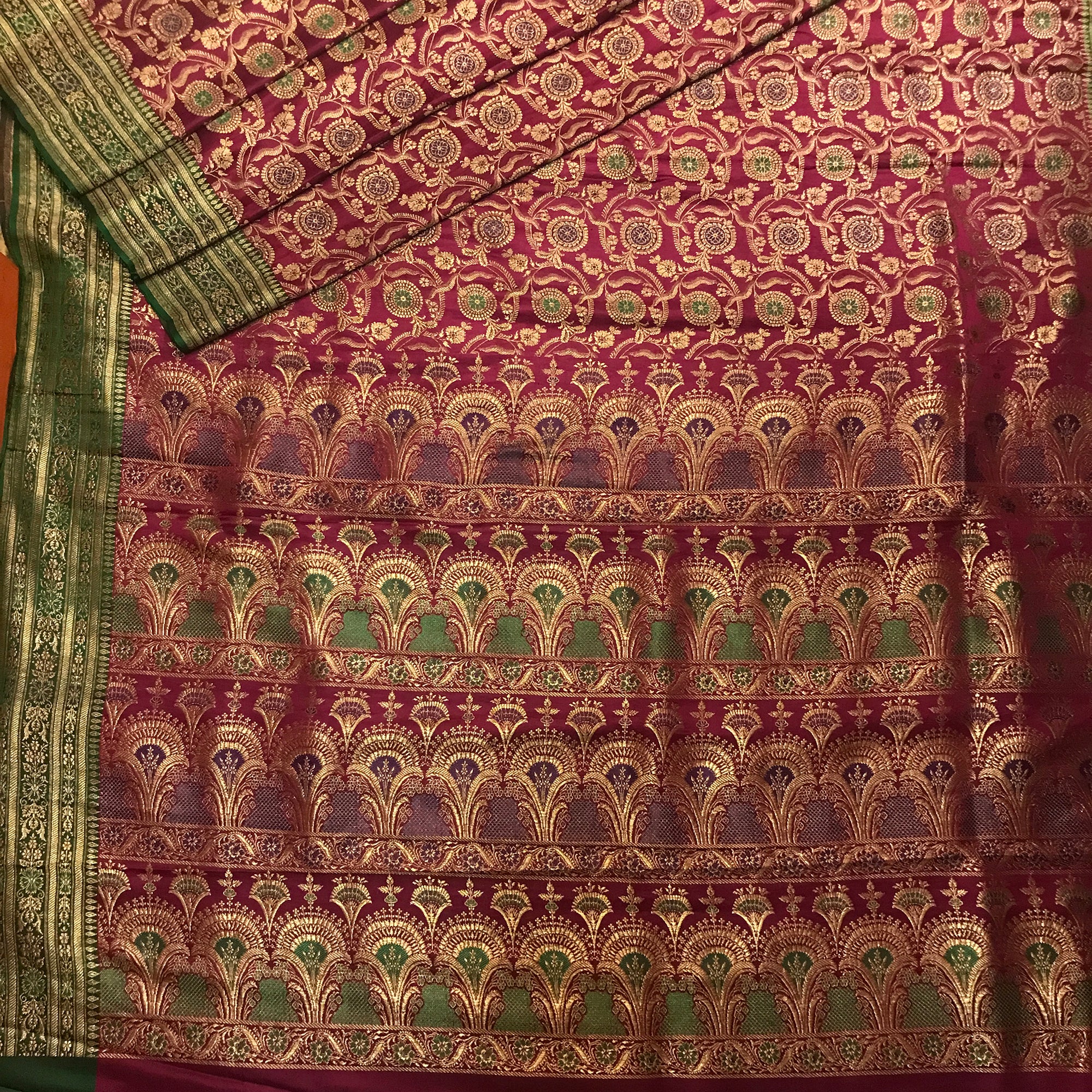 Vintage Banarasi Saree 307 - Vintage India NYC