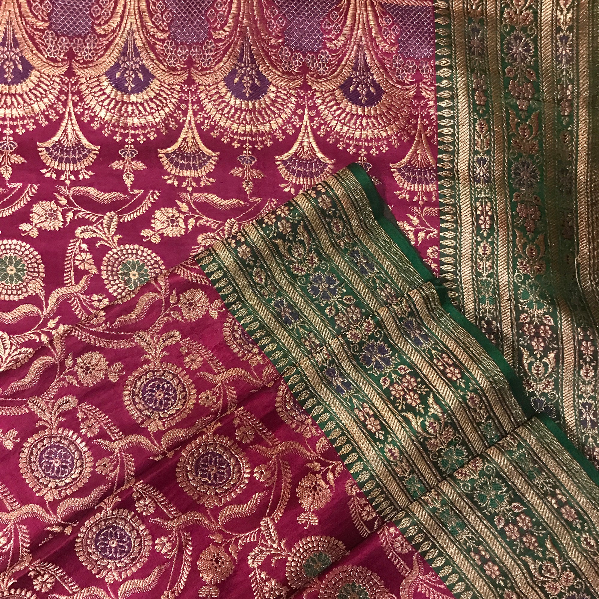 Vintage Banarasi Saree 307 - Vintage India NYC
